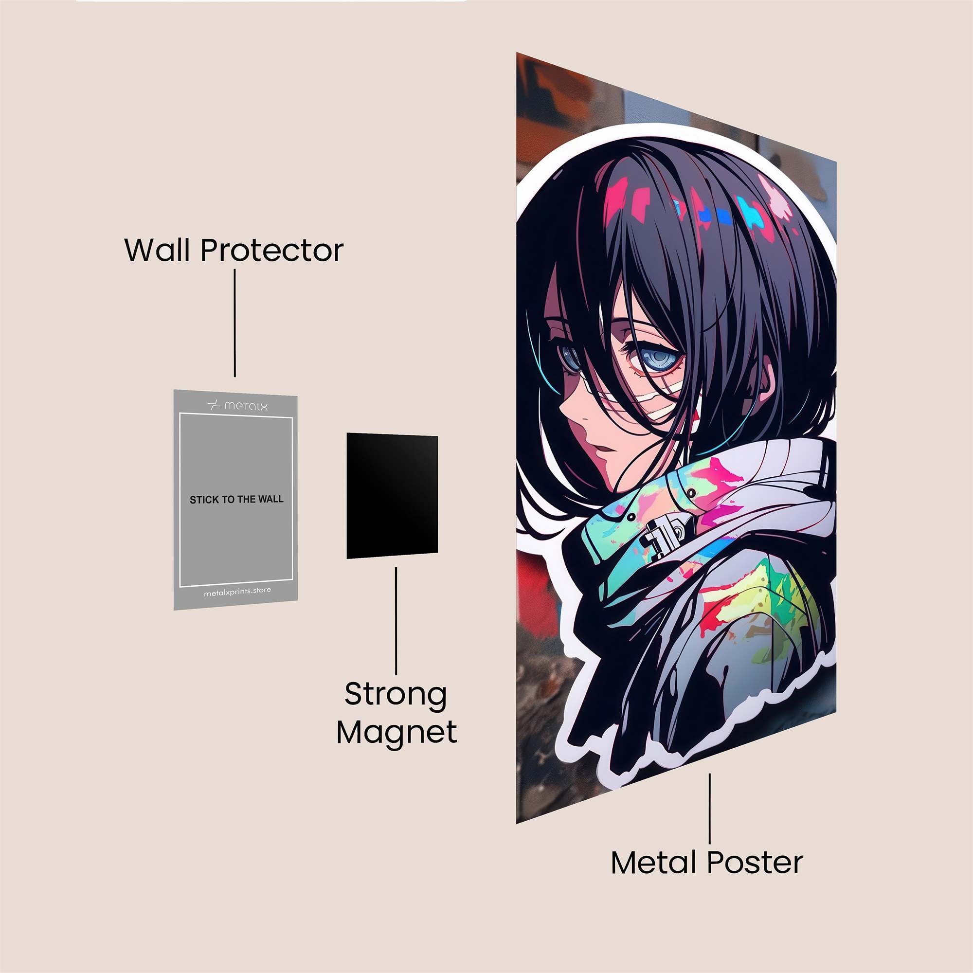 Yor Melancholy Safe Wall Magnetic / M