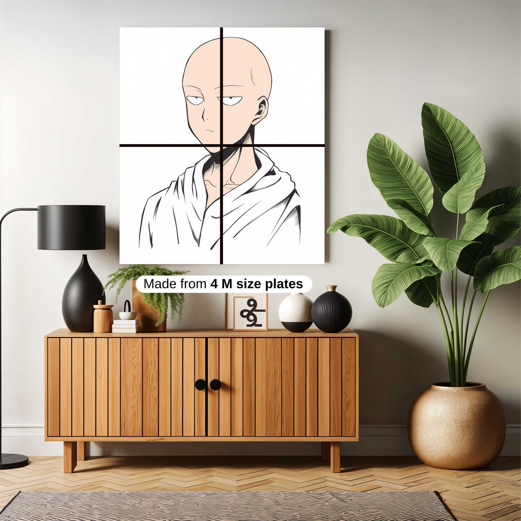 Saitama Zen Safe Wall Magnetic / M