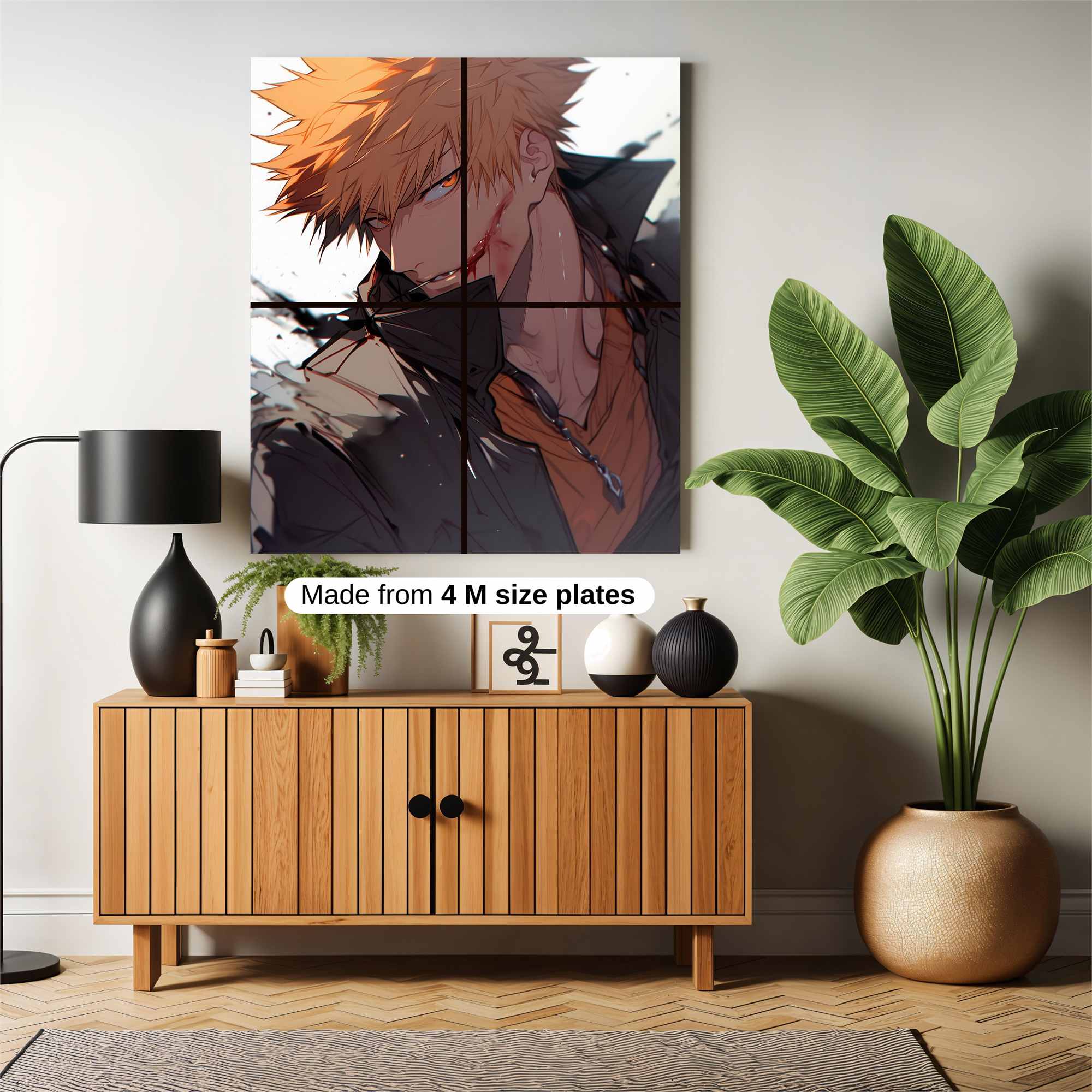Bakugo Ferocity Safe Wall Magnetic / M