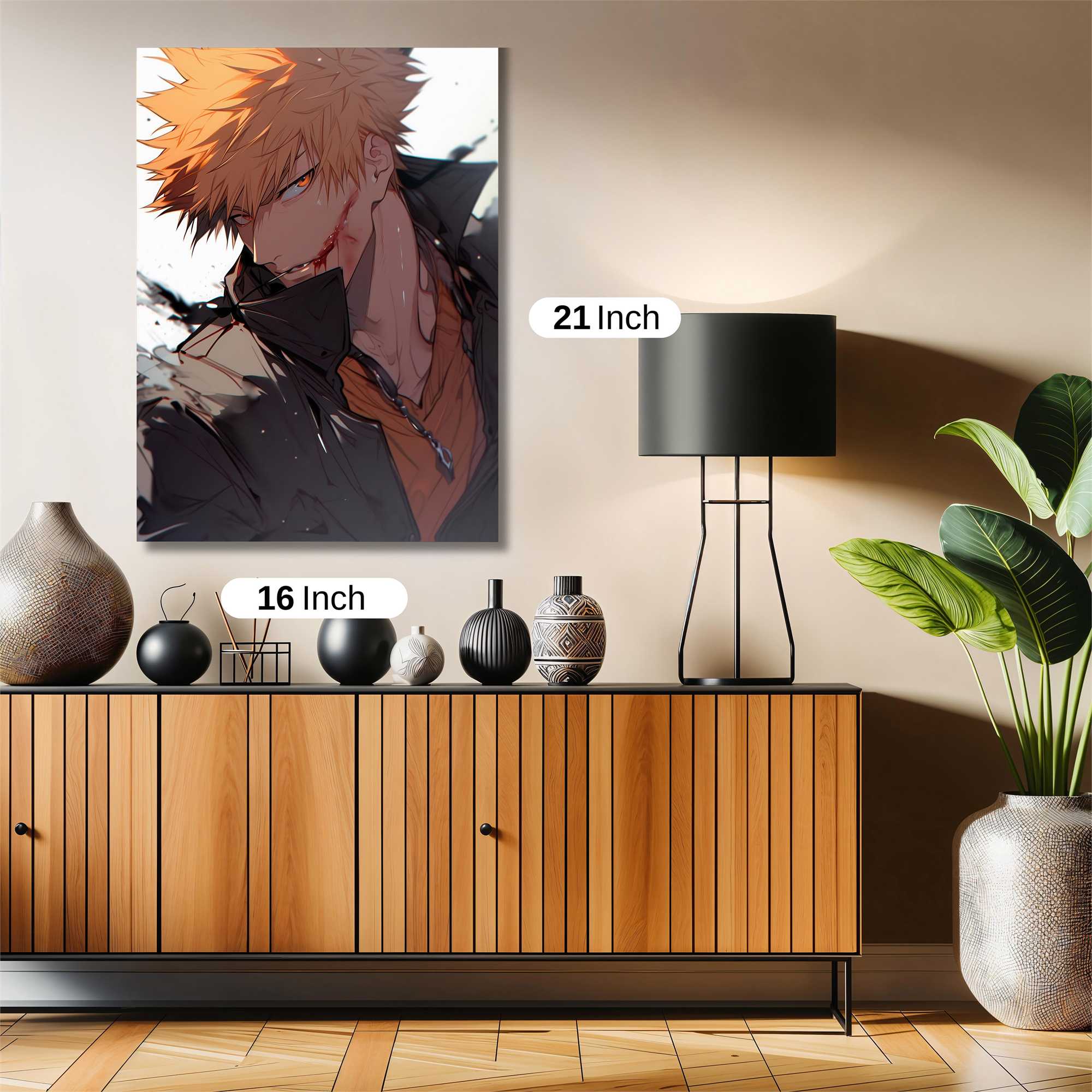 Bakugo Ferocity Safe Wall Magnetic / M
