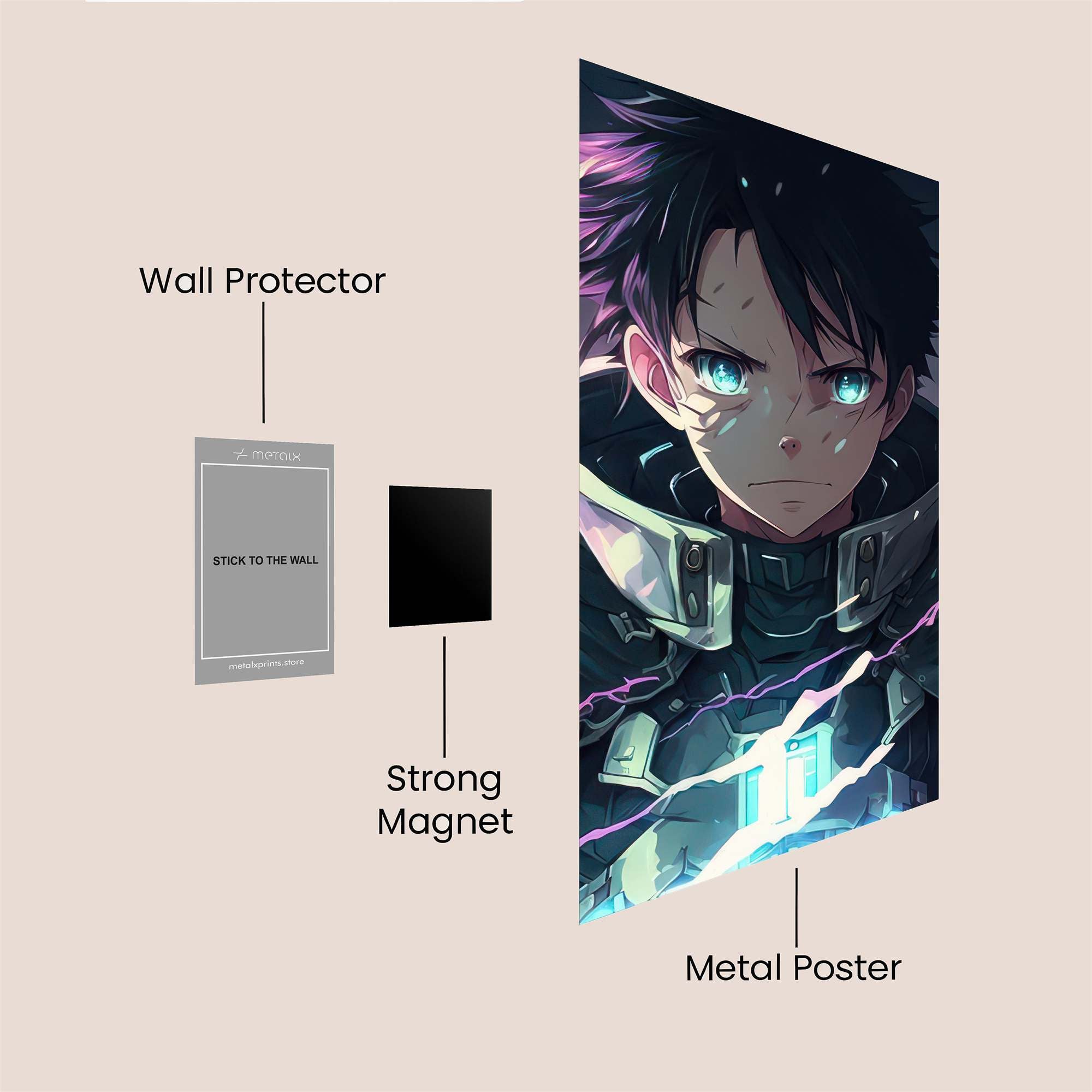 Gojo Enigmatic Safe Wall Magnetic / M