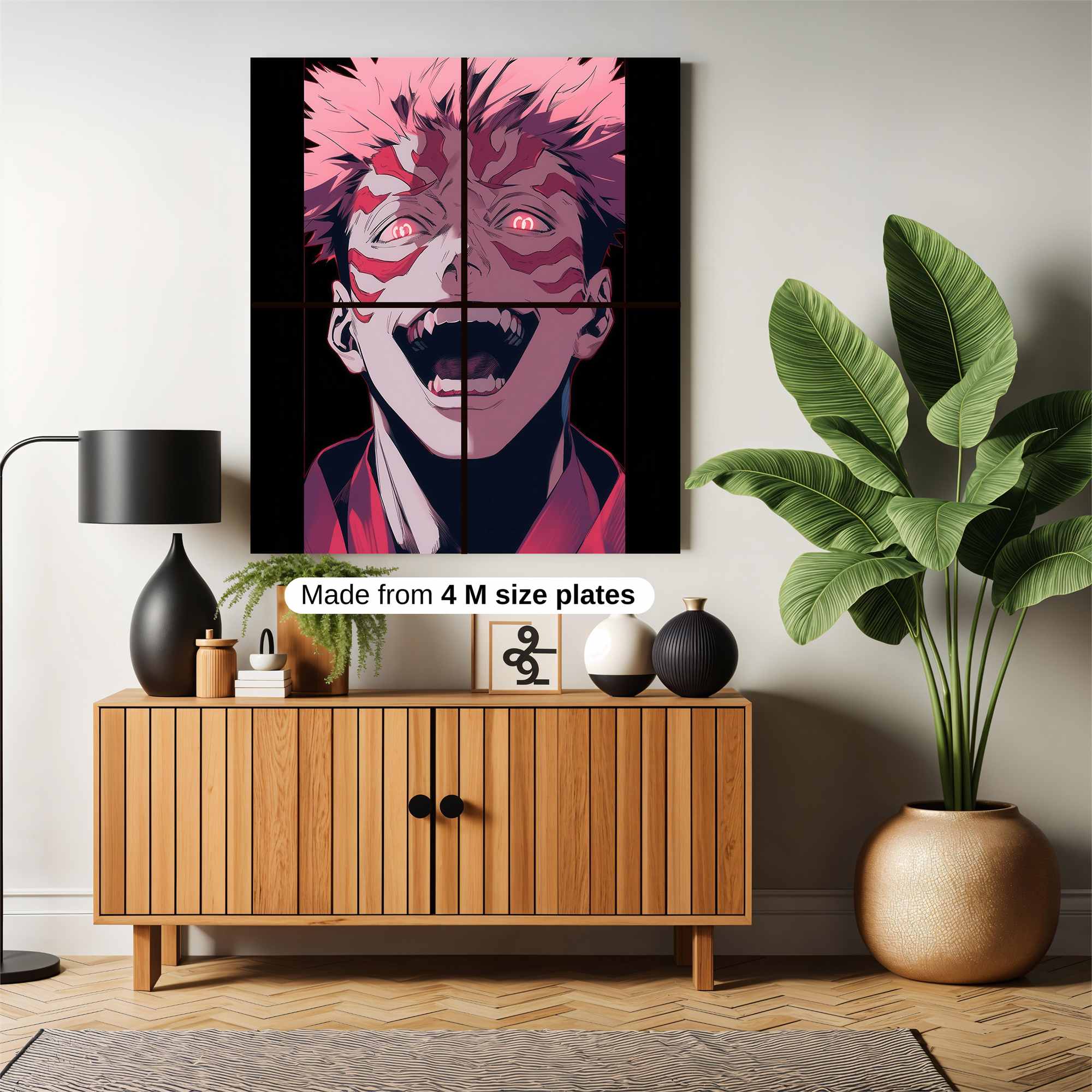 Sukuna Frenzied Safe Wall Magnetic / M