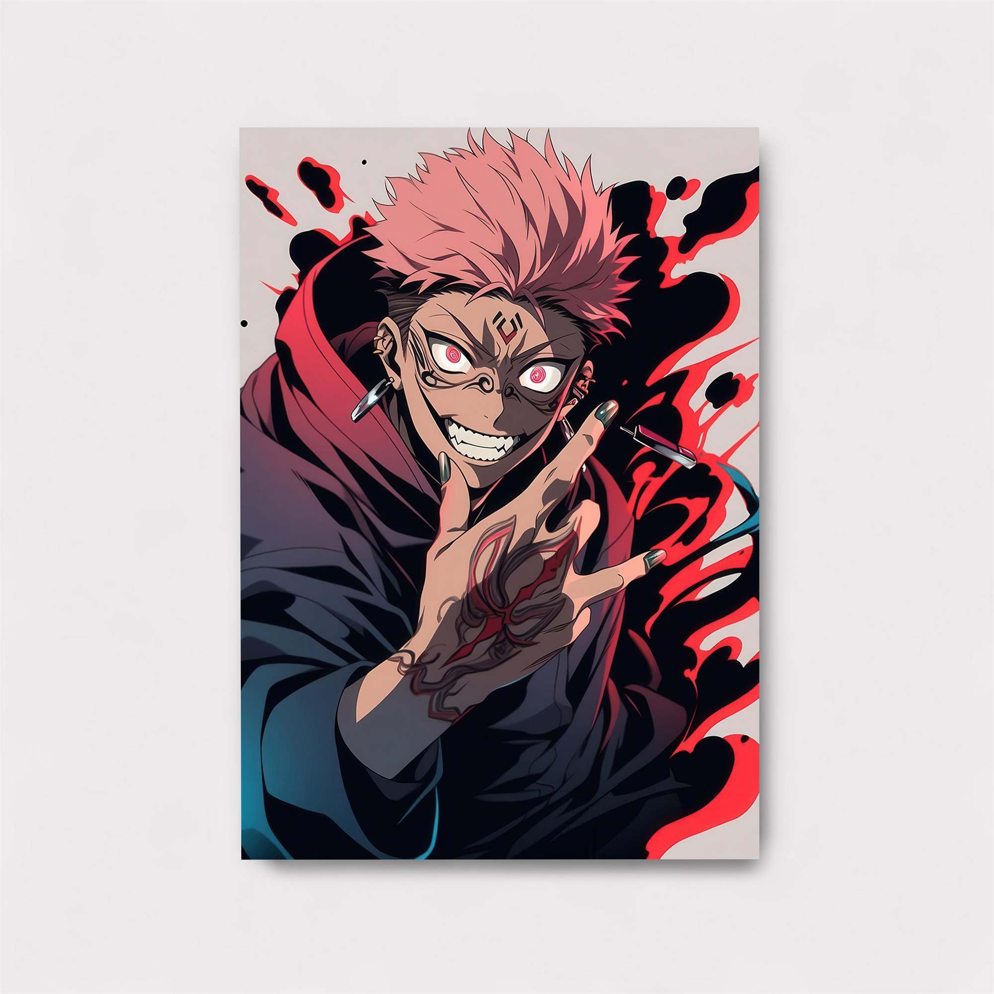 Sukuna Sinister Safe Wall Magnetic / M