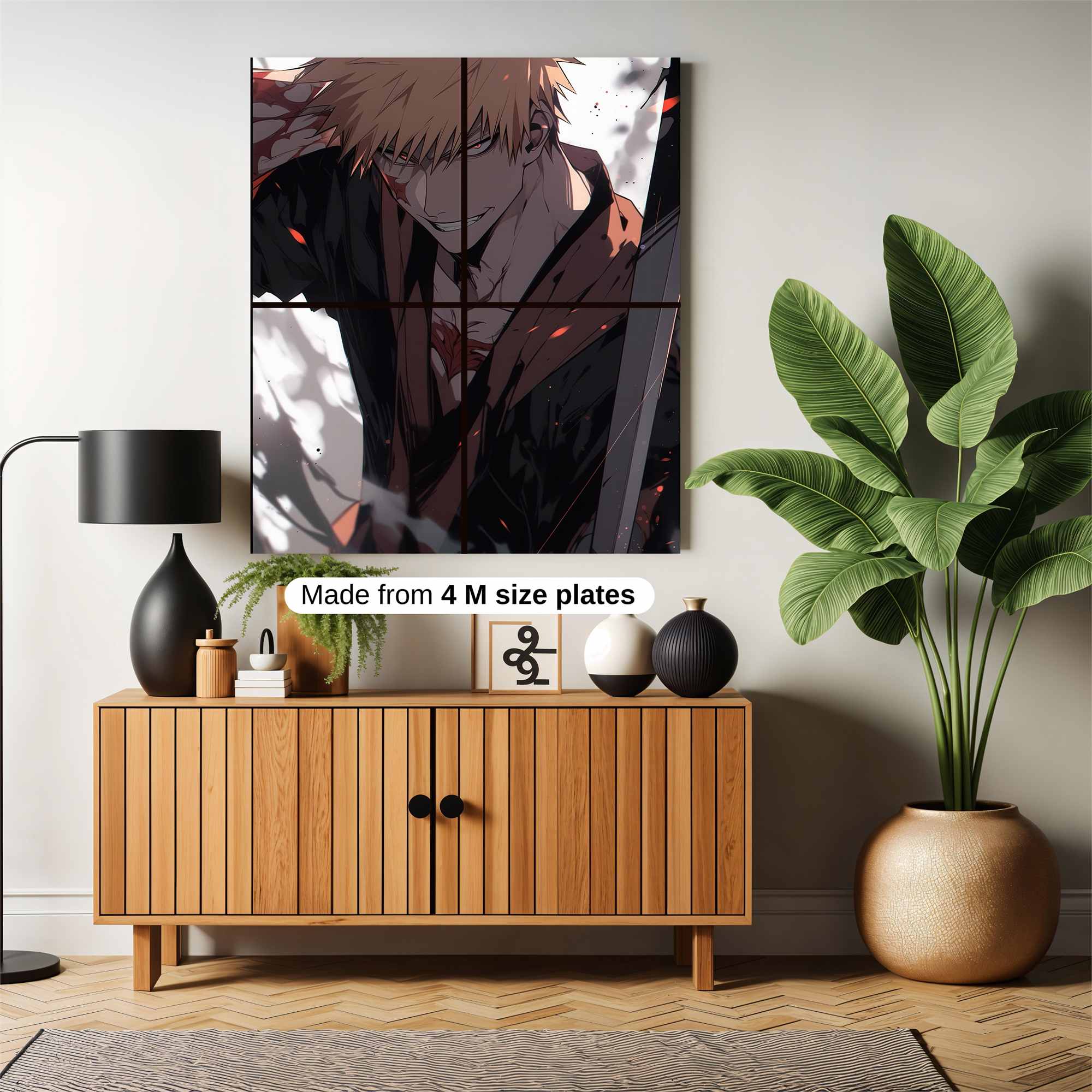 Bakugo Fierce Safe Wall Magnetic / M