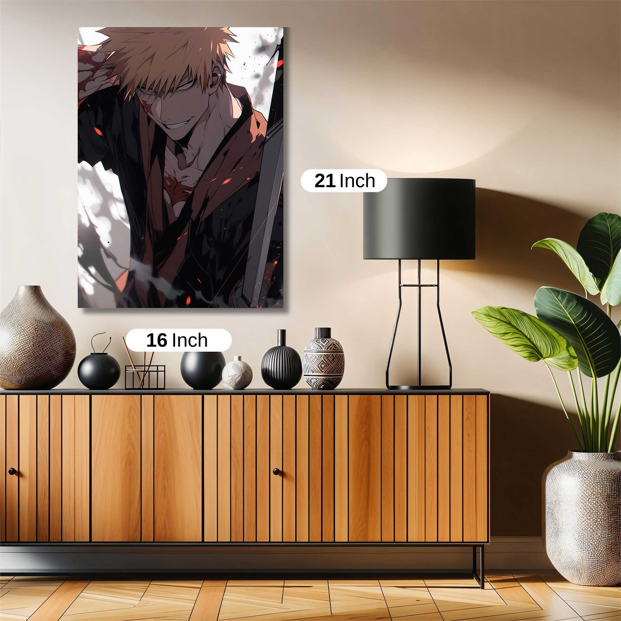 Bakugo Fierce Safe Wall Magnetic / M