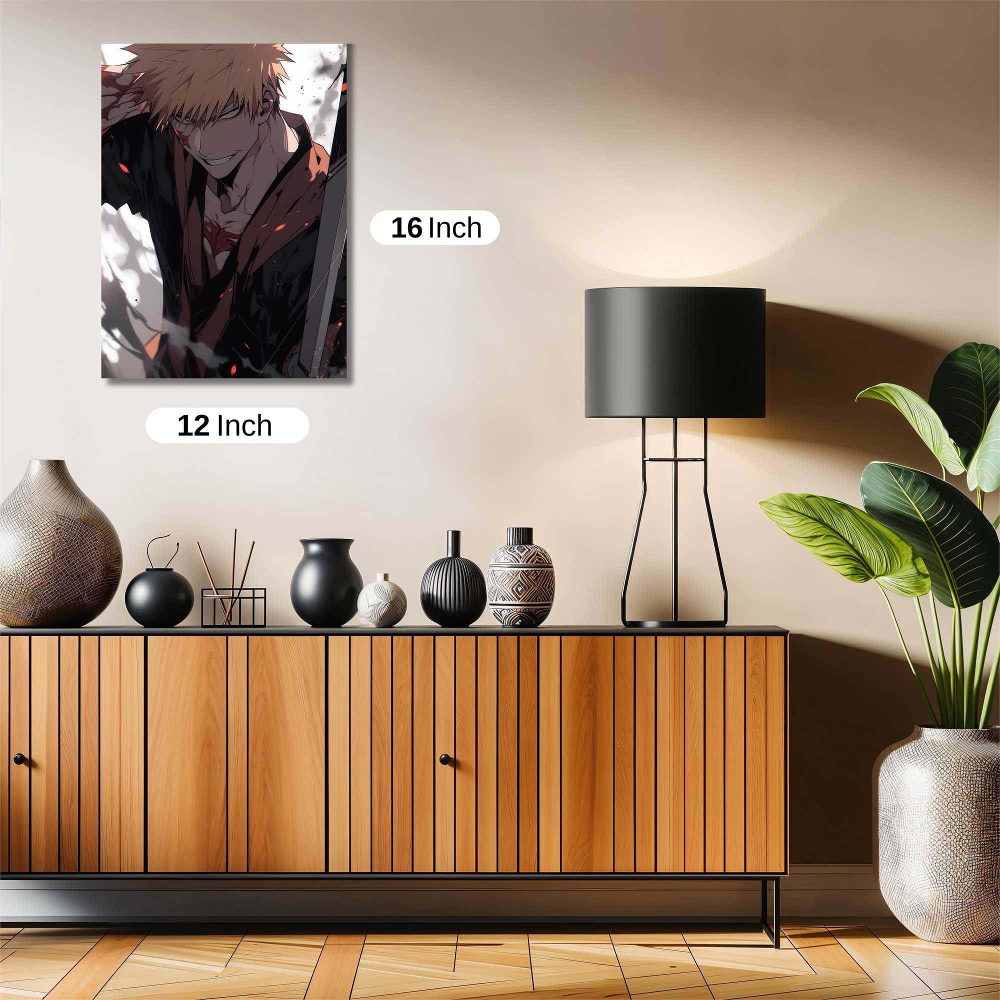 Bakugo Fierce Safe Wall Magnetic / M