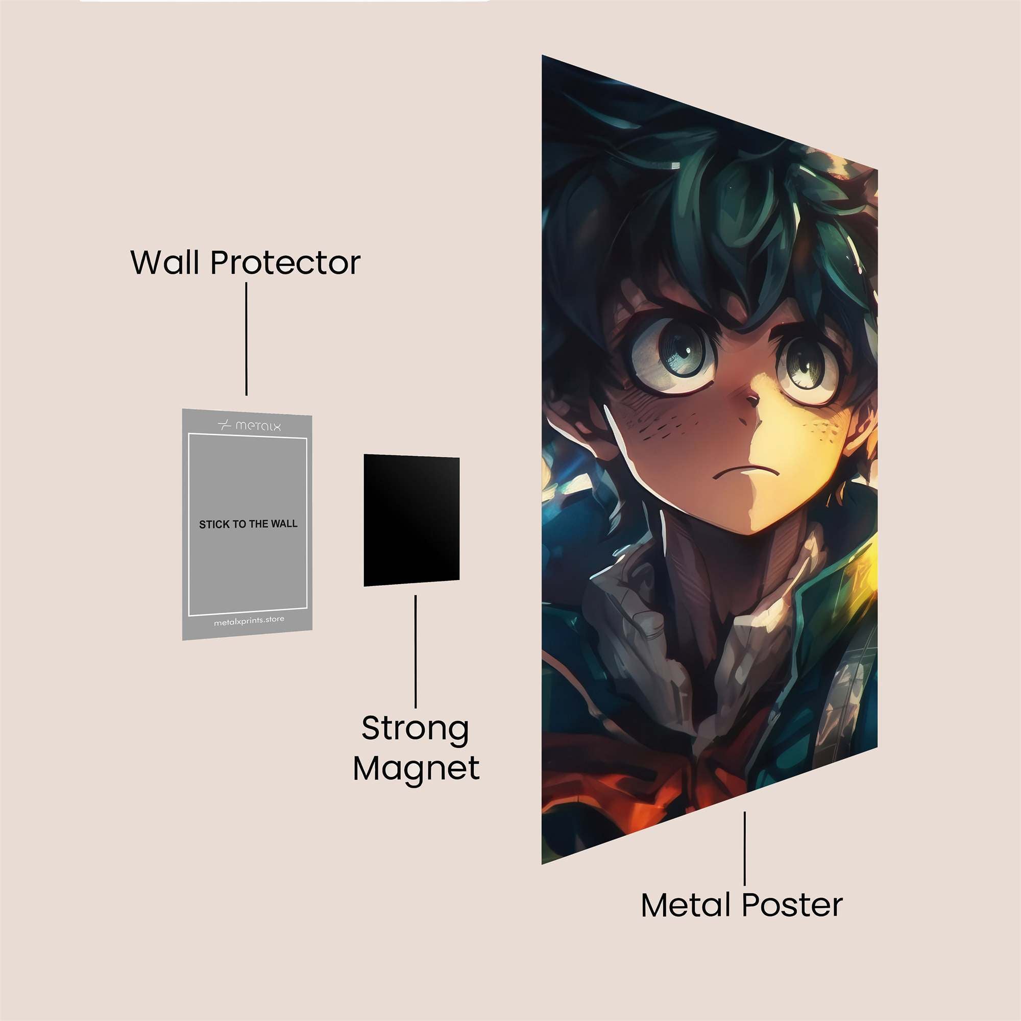 Satoru Serene Safe Wall Magnetic / M