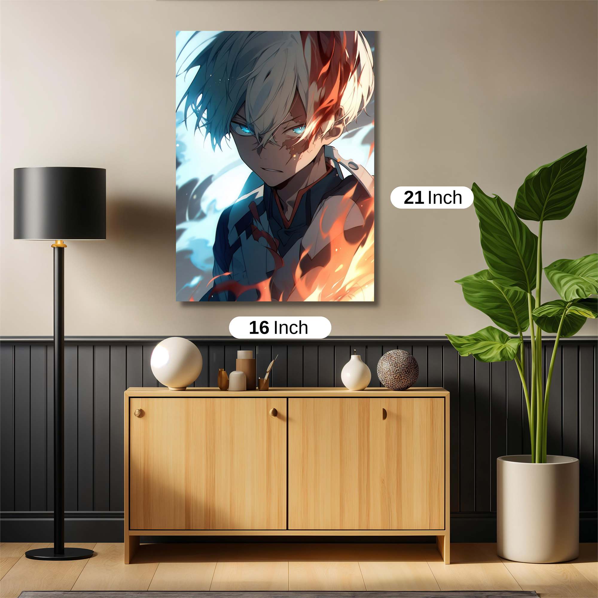 Todoroki Tempest Safe Wall Magnetic / M