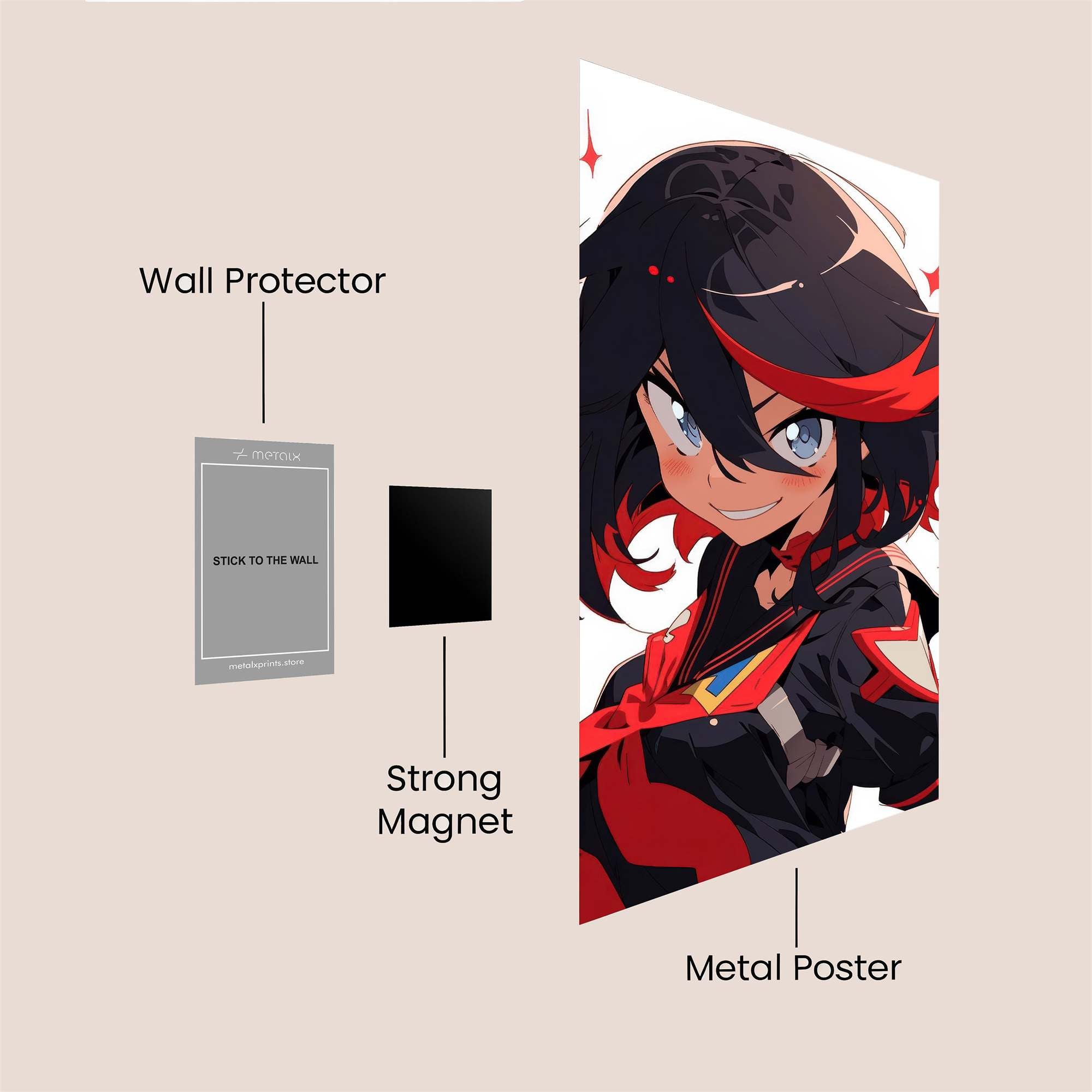 Kyouko Vibrant Safe Wall Magnetic / M