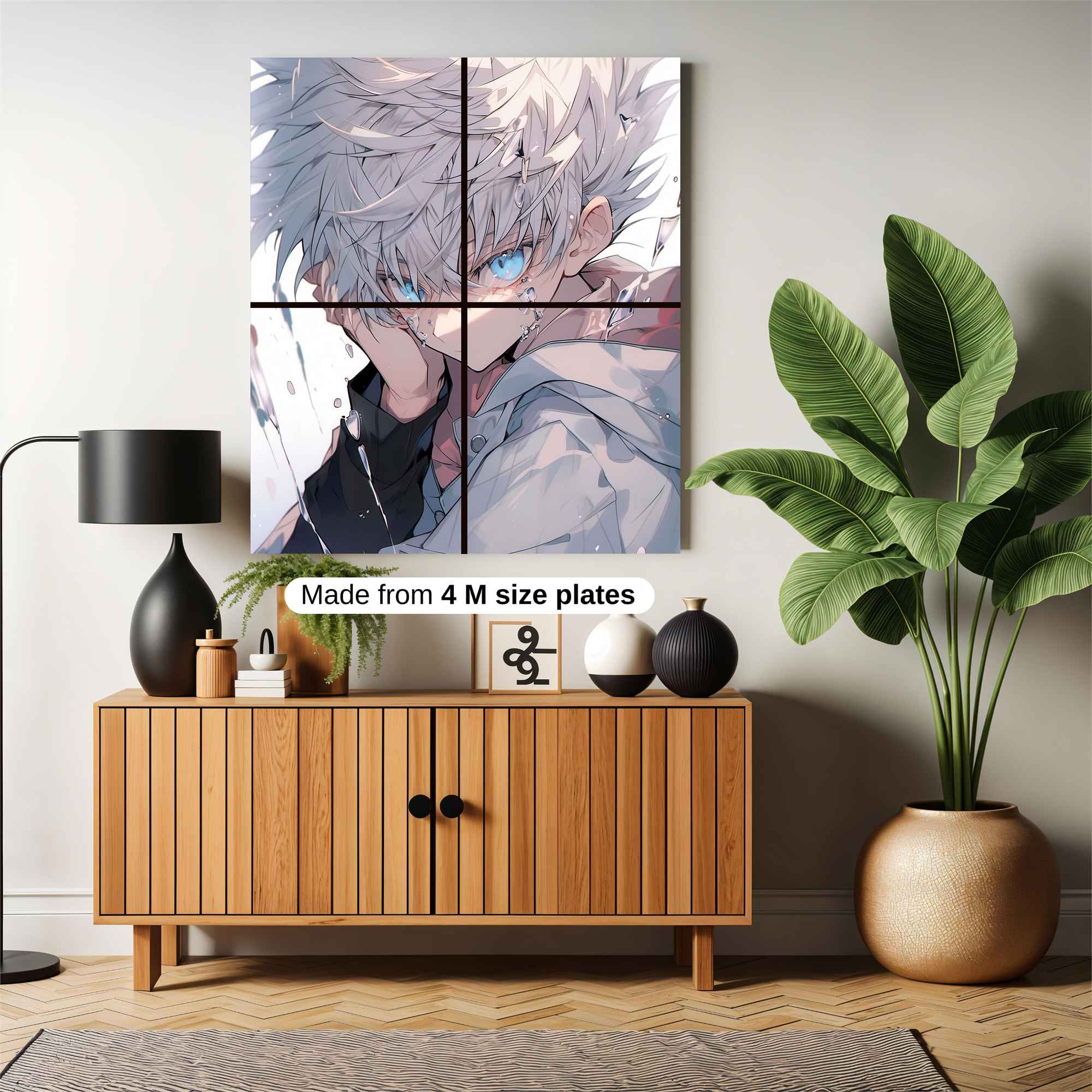 Killua Melancholy Safe Wall Magnetic / M