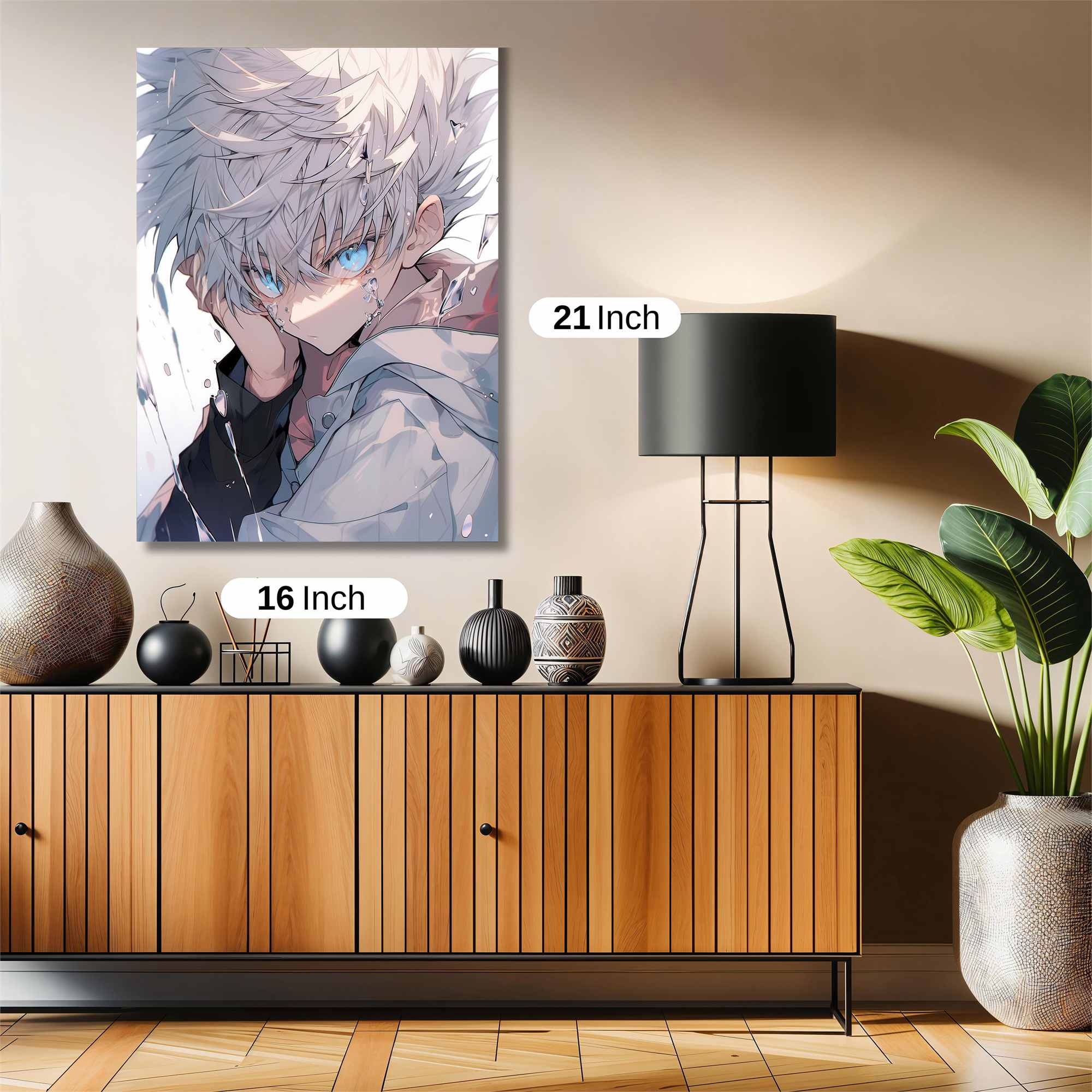 Killua Melancholy Safe Wall Magnetic / M