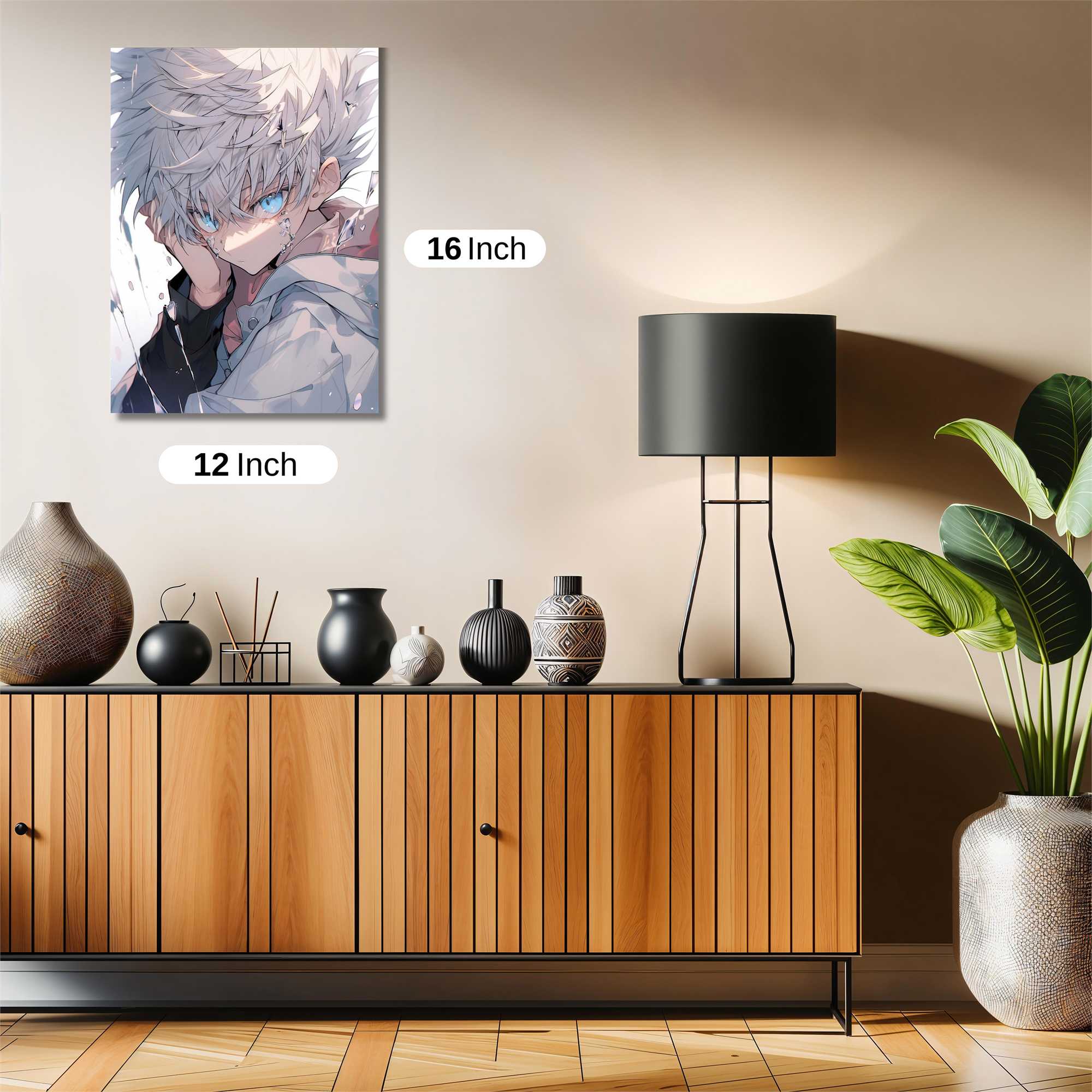 Killua Melancholy Safe Wall Magnetic / M