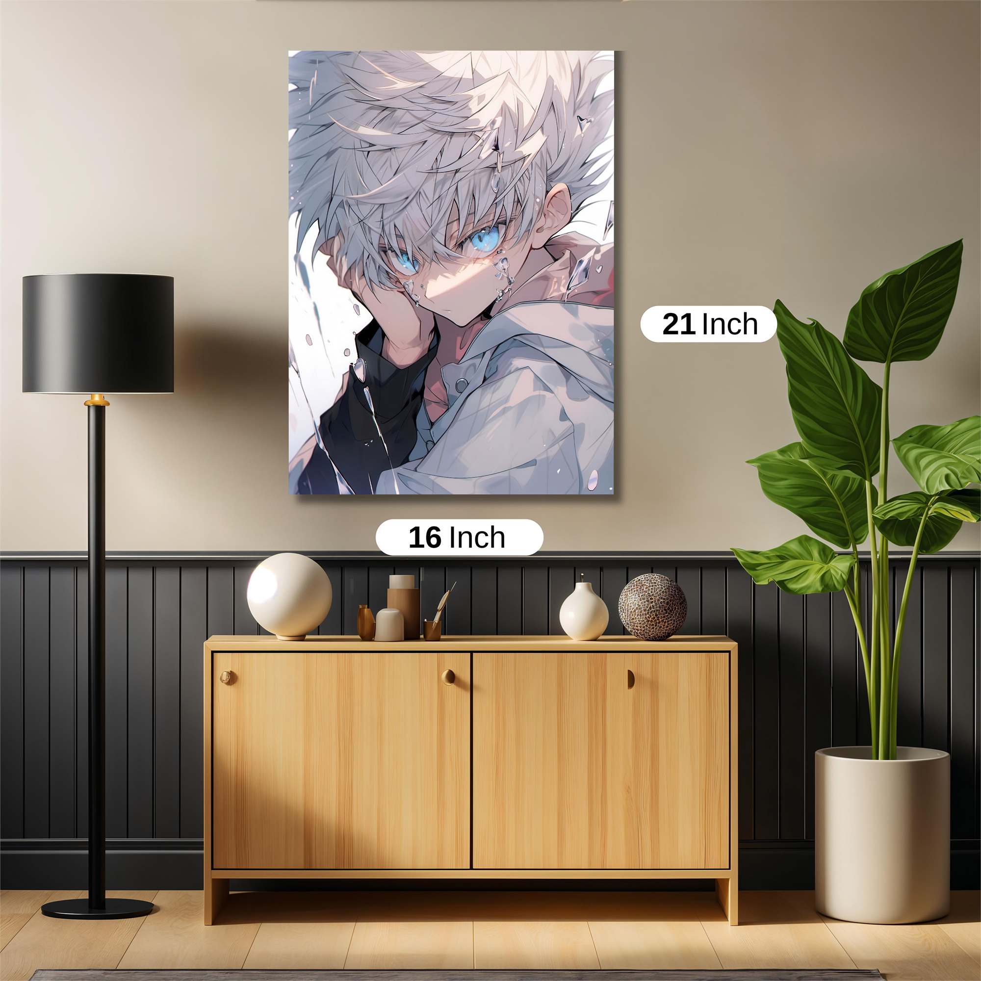 Killua Melancholy Safe Wall Magnetic / M