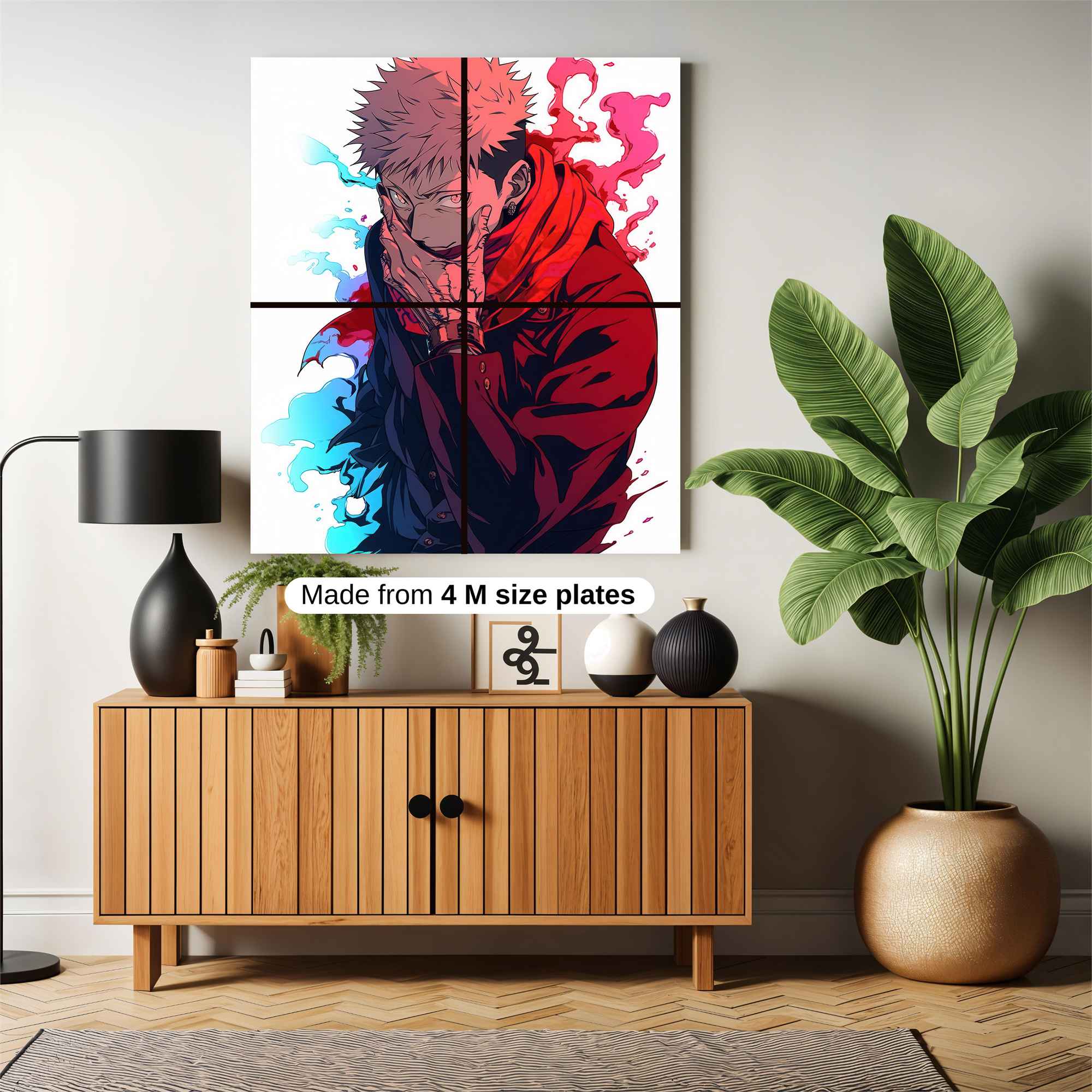 Sukuna Sinister Safe Wall Magnetic / M