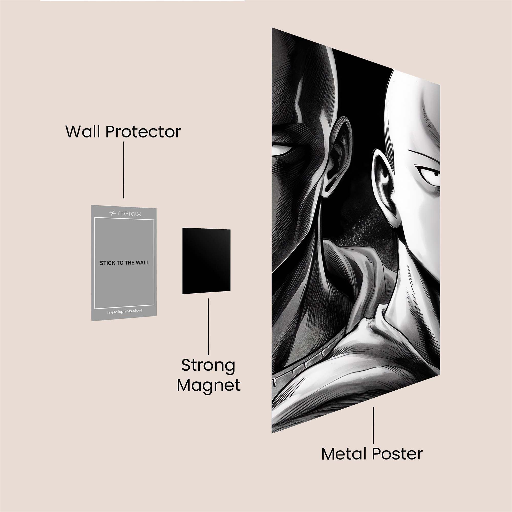 Satoru Menace Safe Wall Magnetic / M