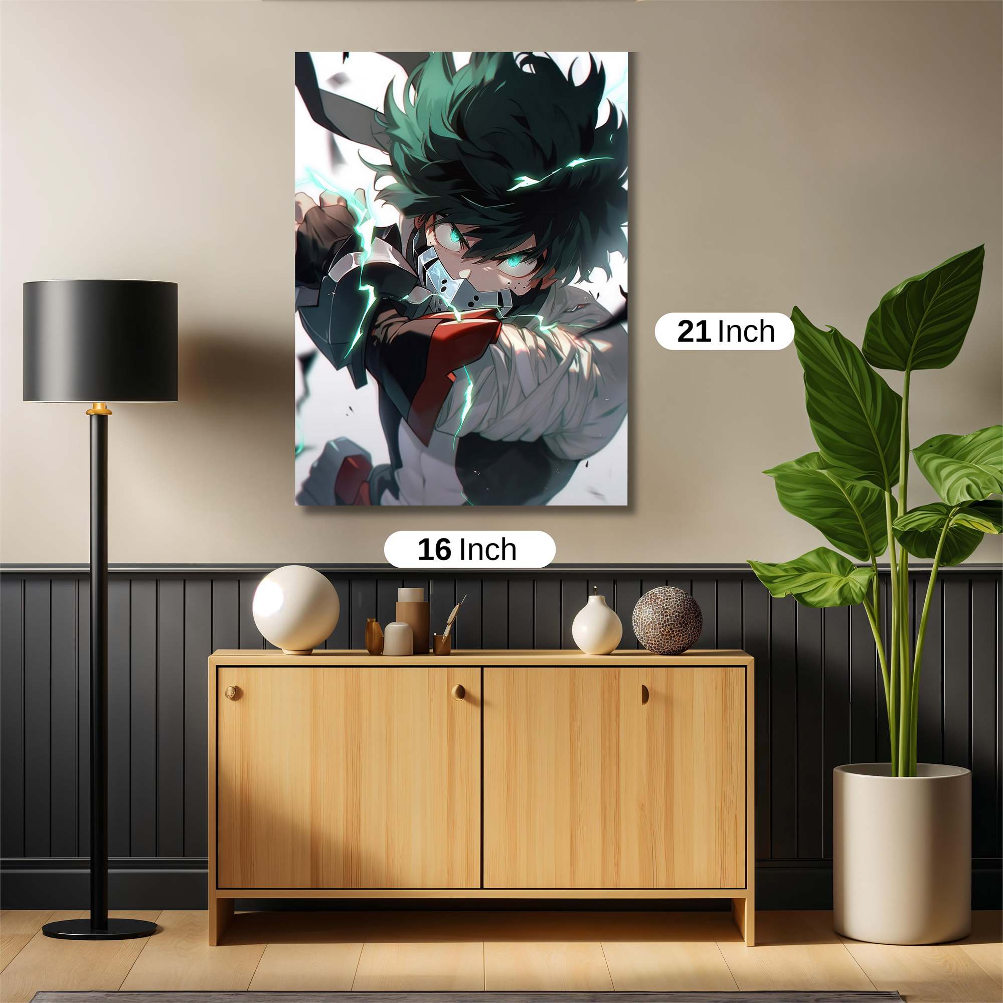 Izuku Determined Safe Wall Magnetic / M