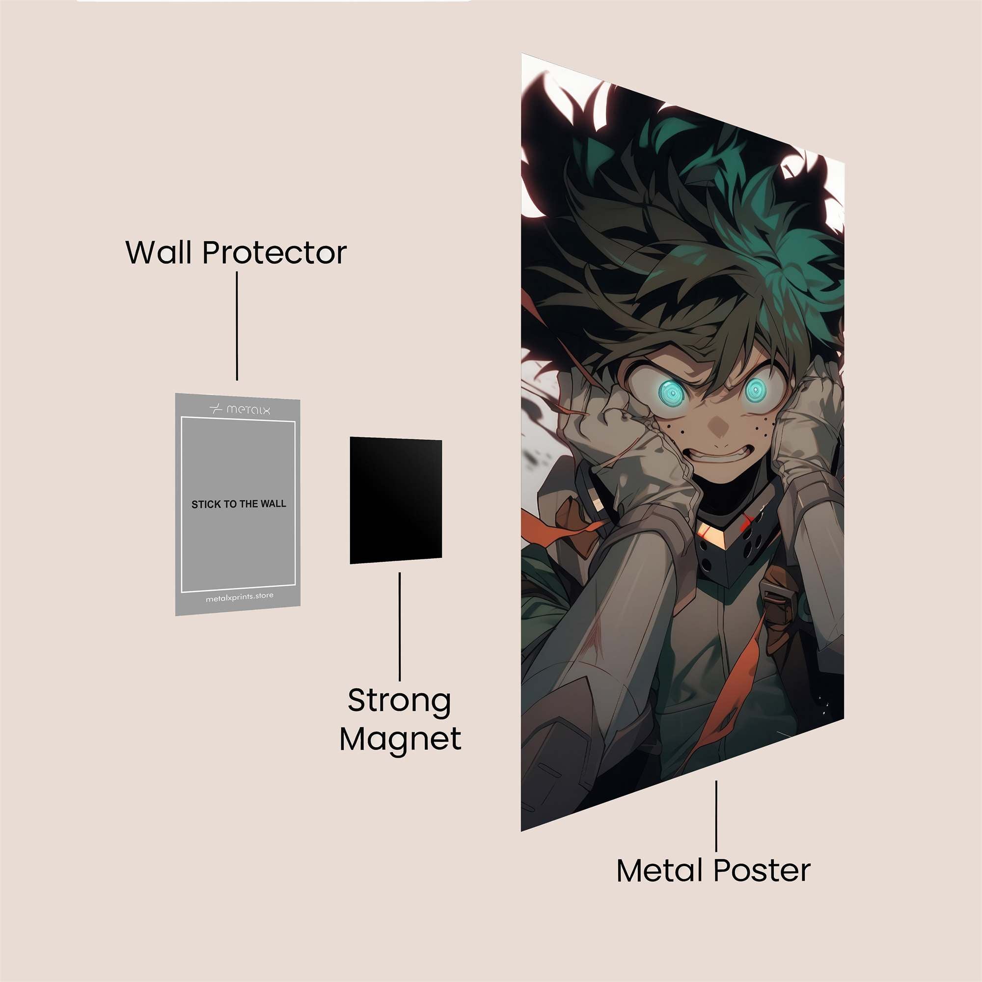 Izuku Intensity Safe Wall Magnetic / M