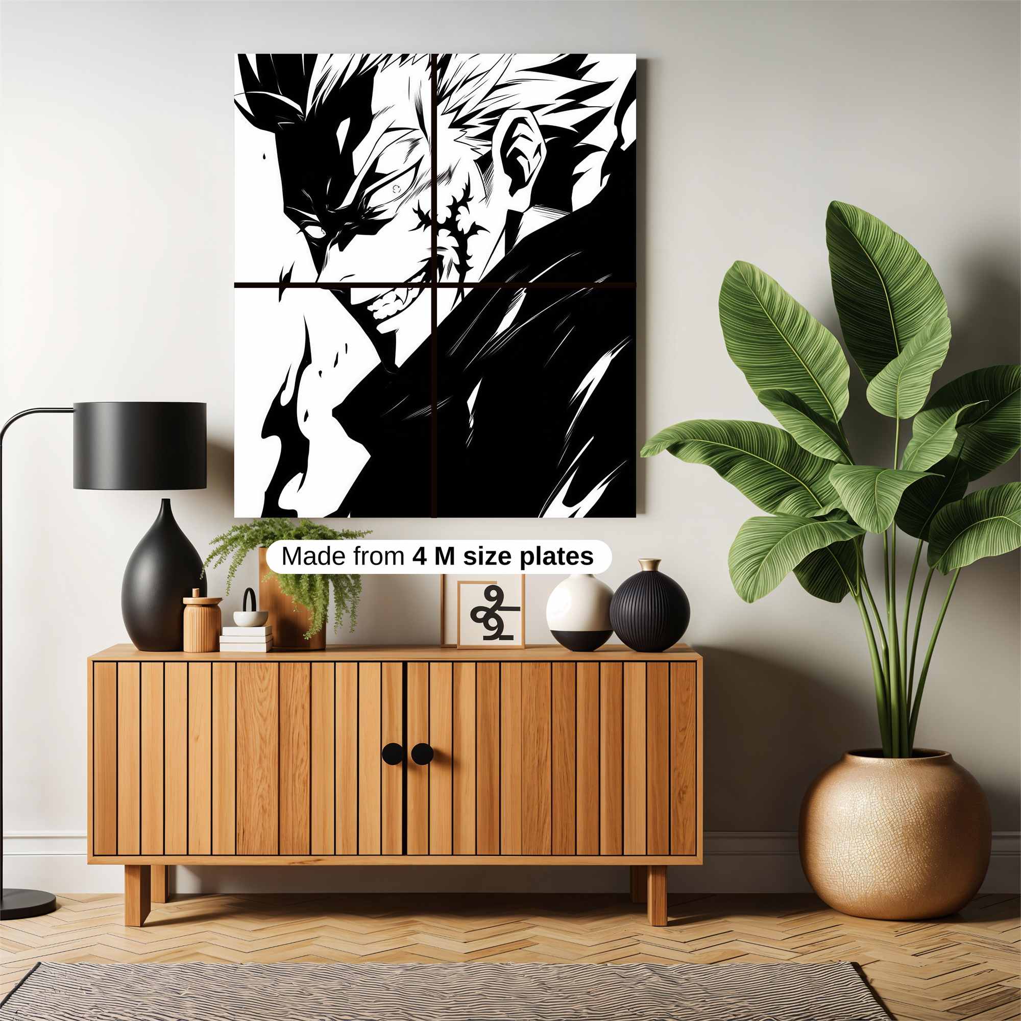 Sukuna Sinister Safe Wall Magnetic / M