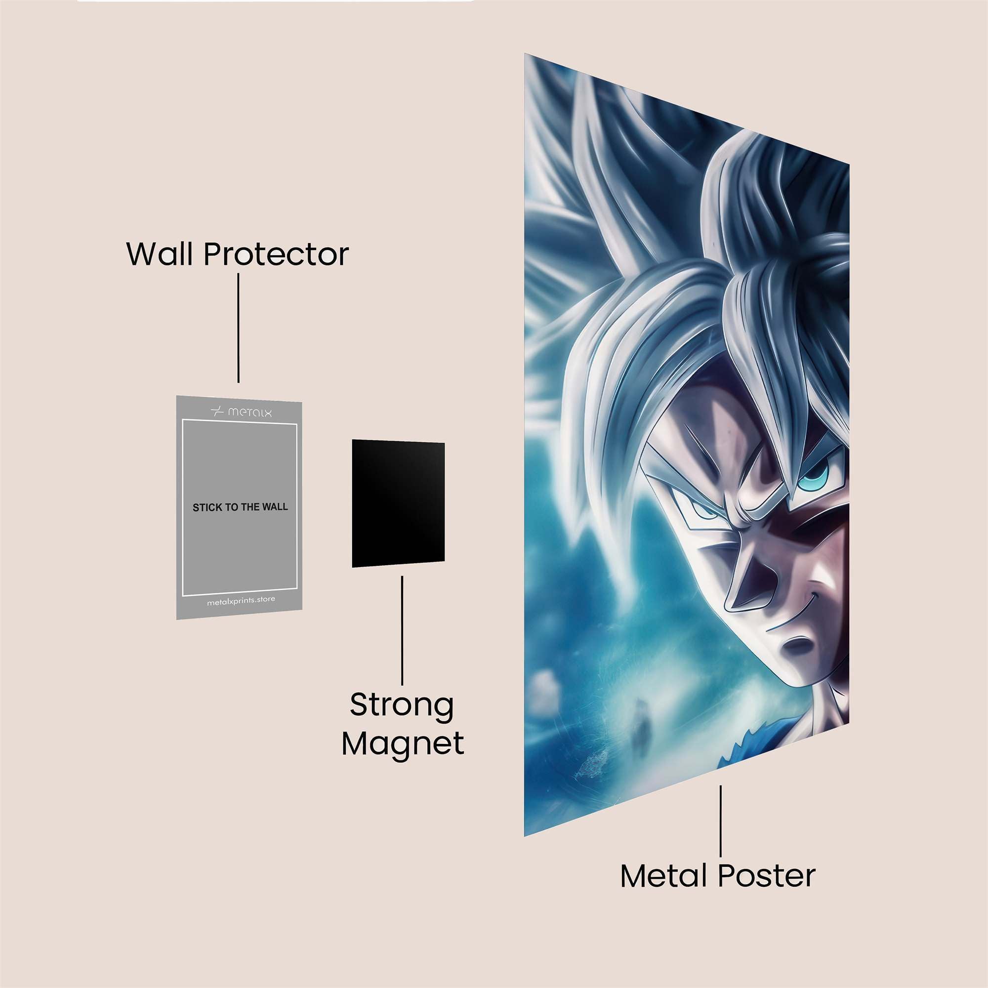 Satoru Serene Safe Wall Magnetic / M