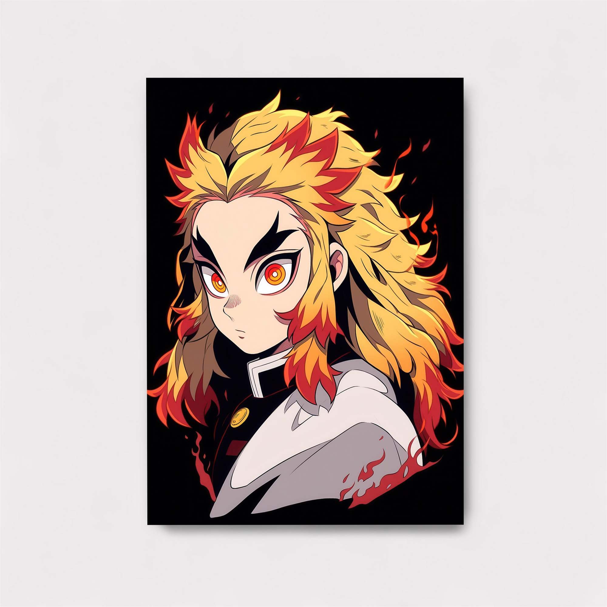 Kyojuro Fiery Safe Wall Magnetic / M