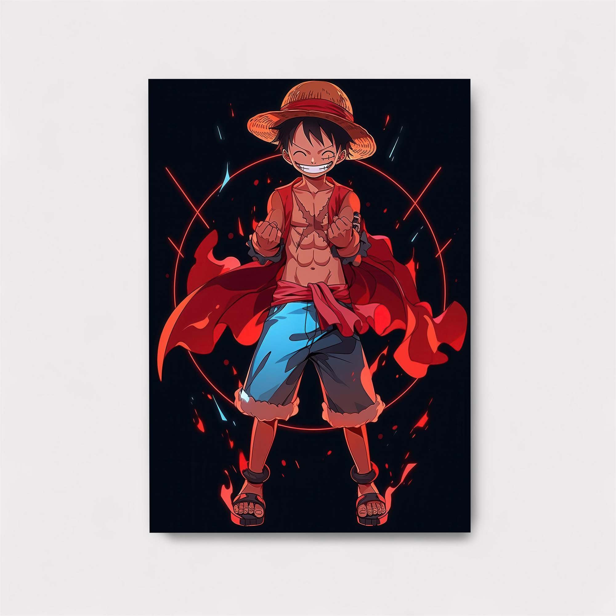 Luffy Fierce Safe Wall Magnetic / M