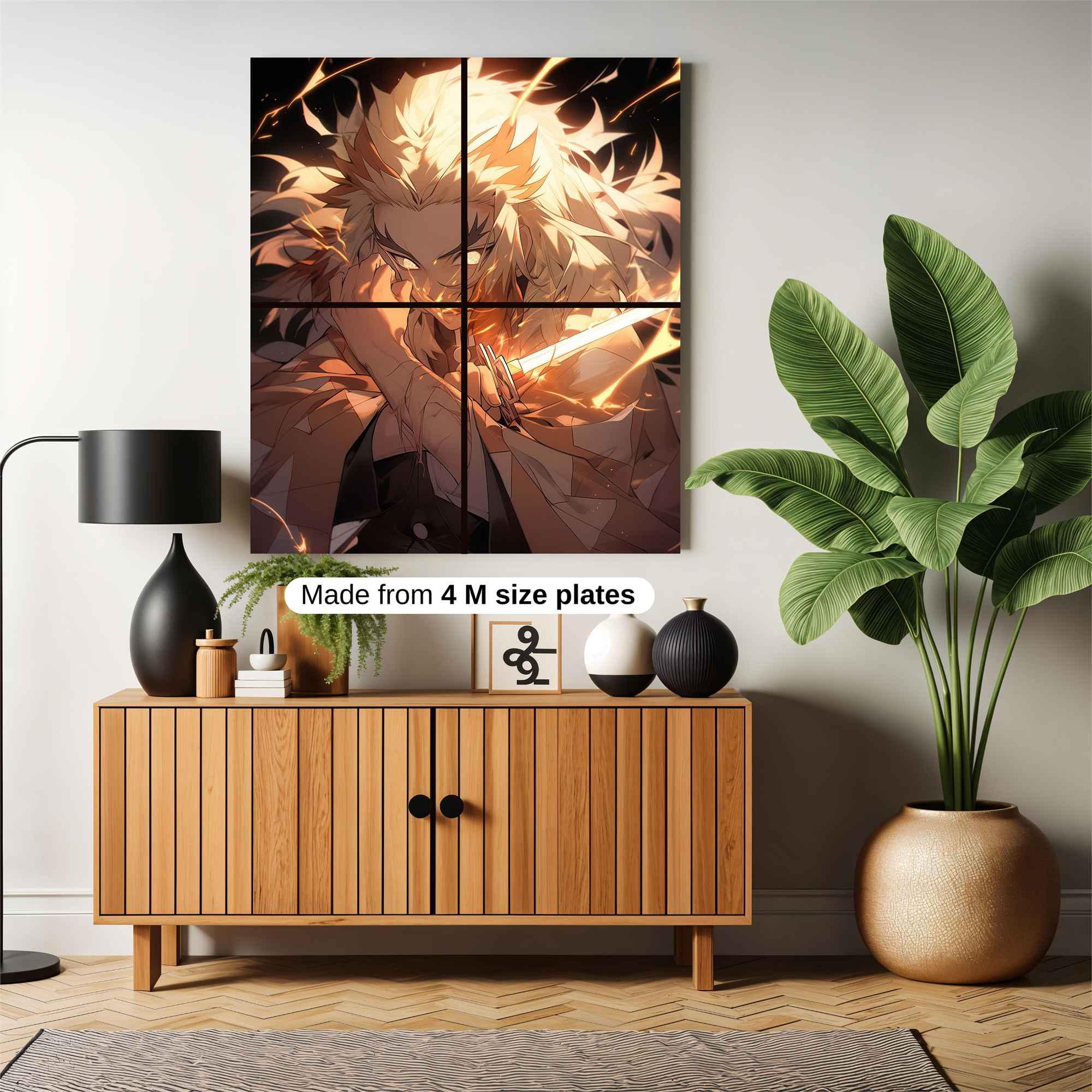 Zenitsu Radiant Safe Wall Magnetic / M