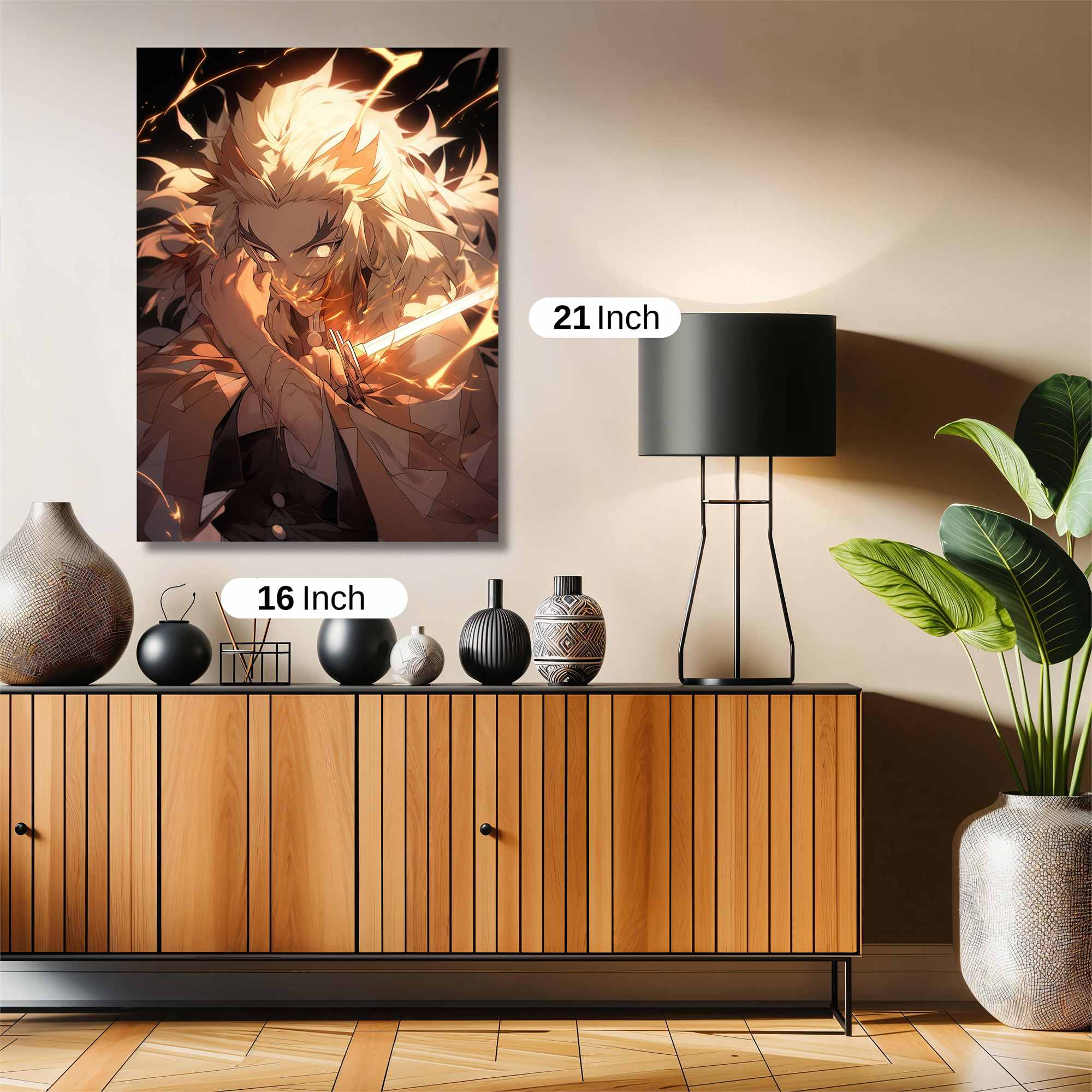 Zenitsu Radiant Safe Wall Magnetic / M