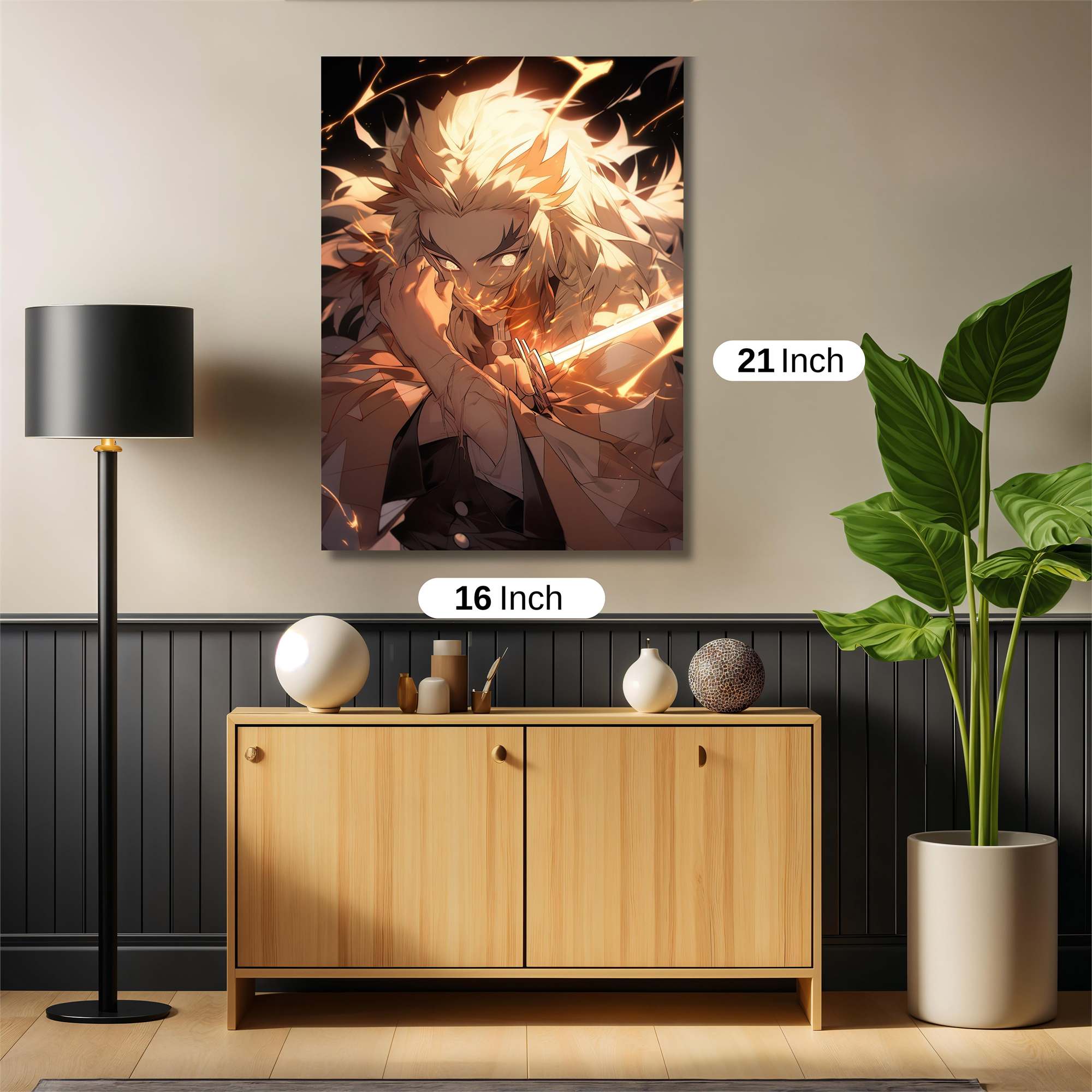 Zenitsu Radiant Safe Wall Magnetic / M