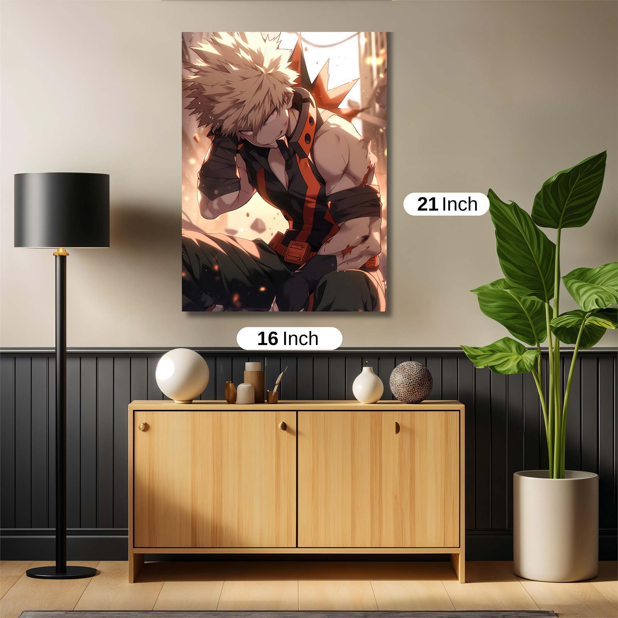 Bakugou Defiant Safe Wall Magnetic / M