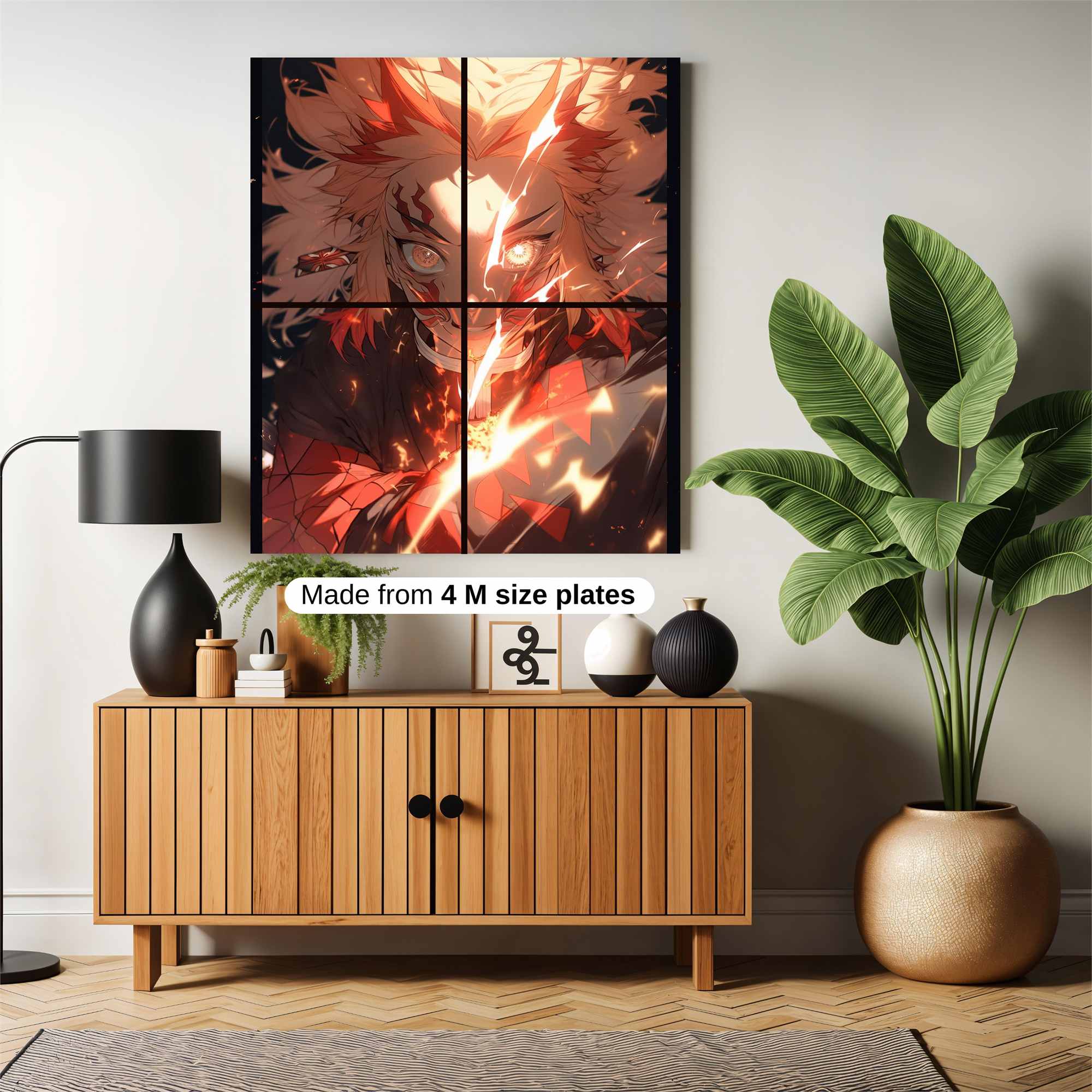 Flame Fury Safe Wall Magnetic / M