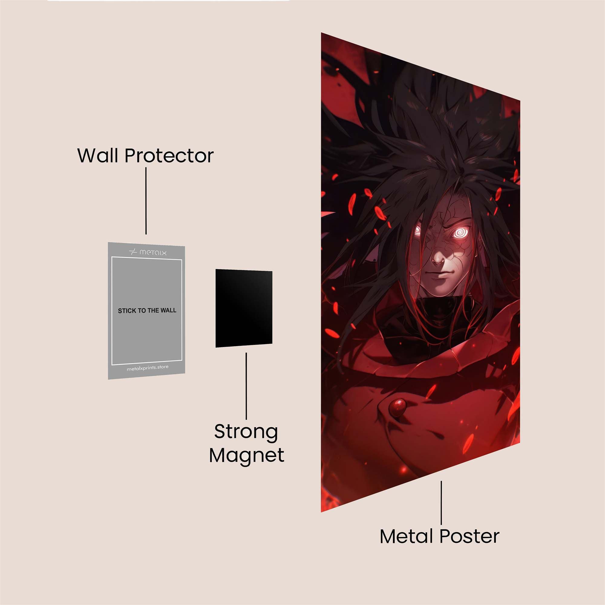 Madara Menace Safe Wall Magnetic / M
