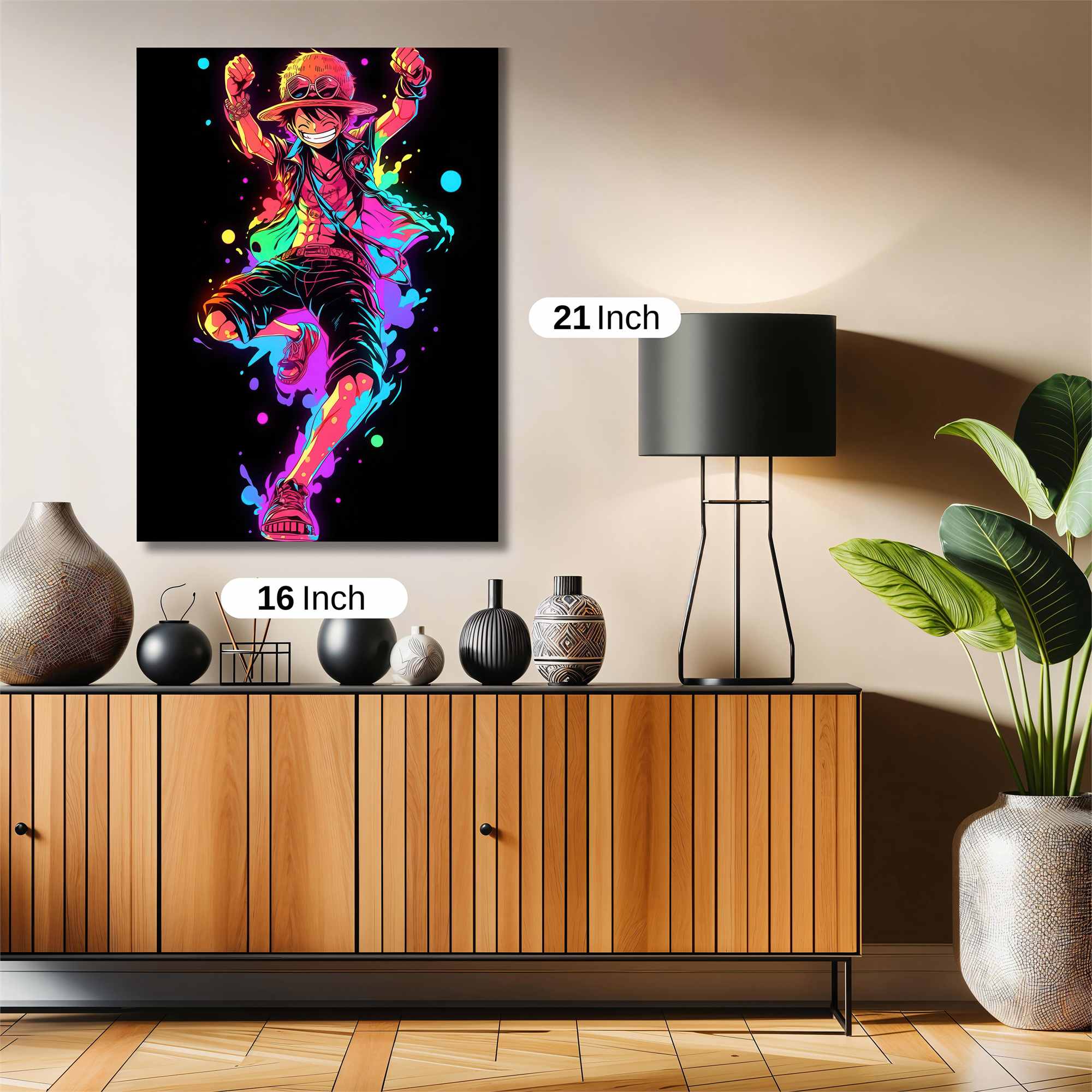 Luffy Radiant Safe Wall Magnetic / M