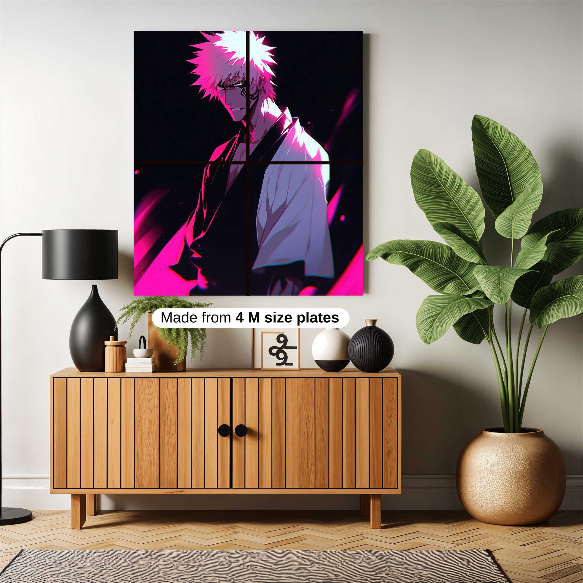 Silver Intensity Safe Wall Magnetic / M