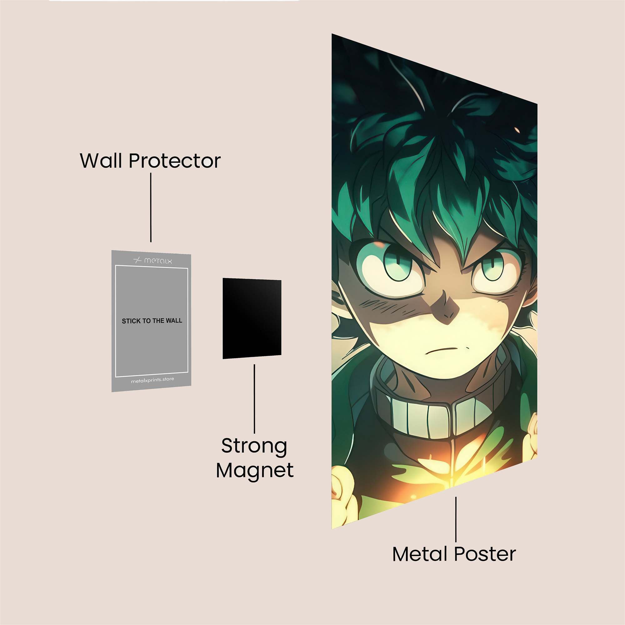 Prince Mysterious Safe Wall Magnetic / M