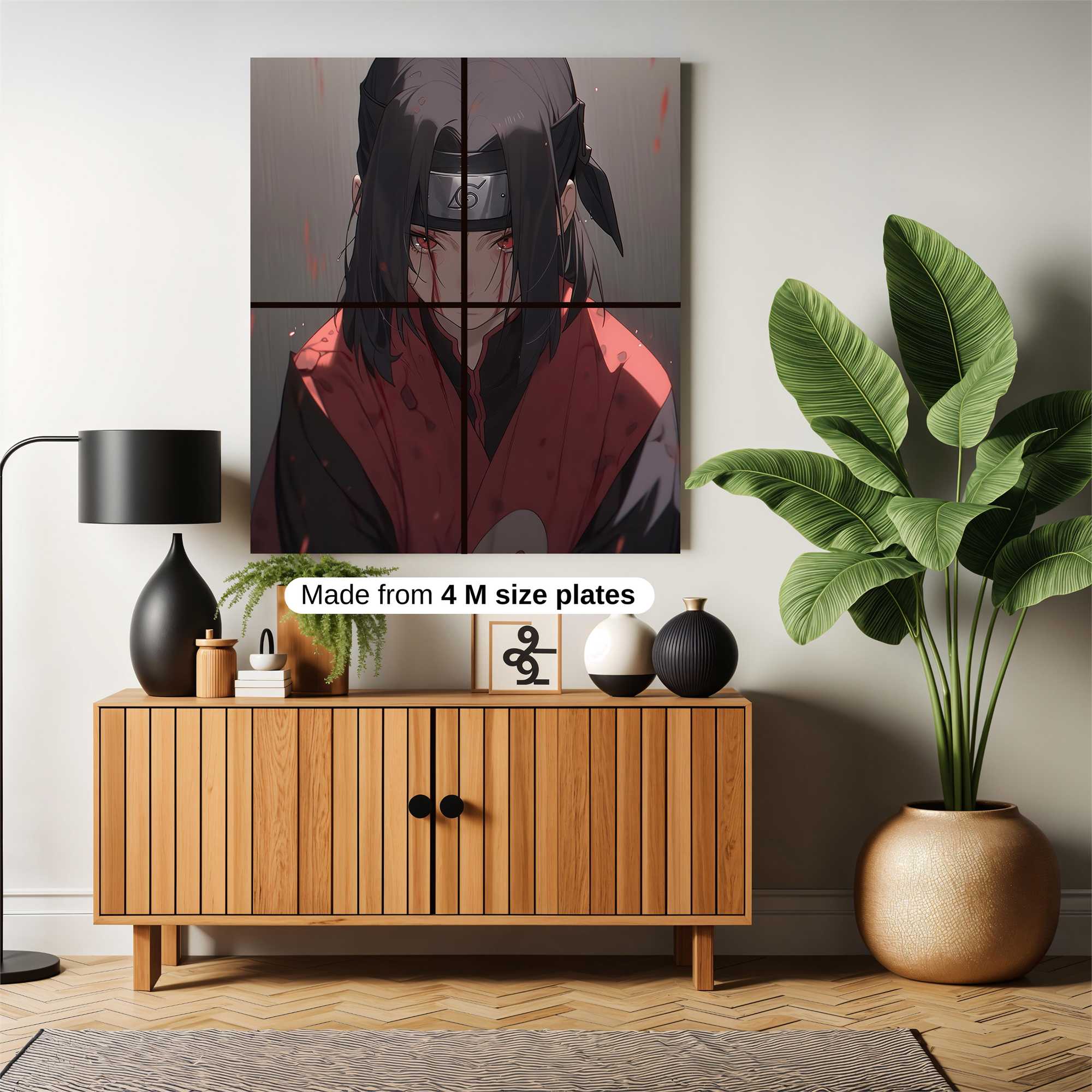 Kakashi Sombre Safe Wall Magnetic / M