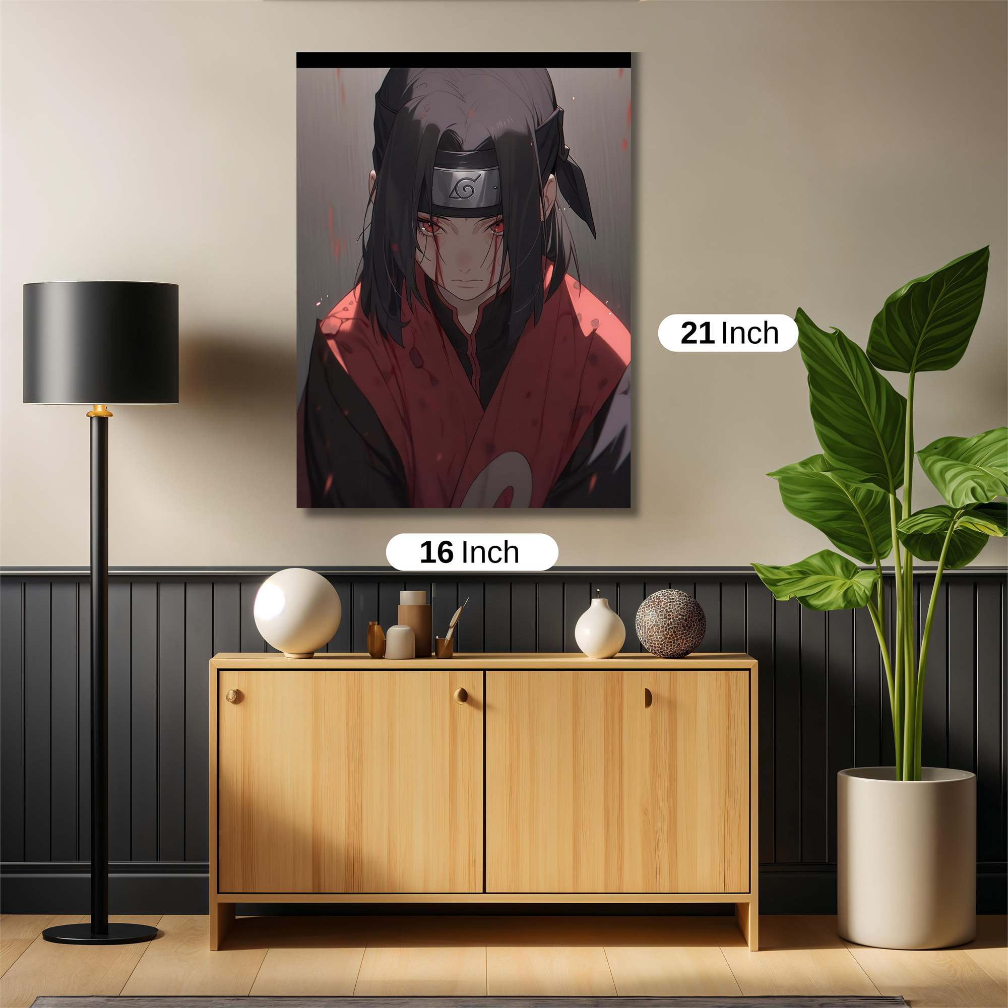 Kakashi Sombre Safe Wall Magnetic / M