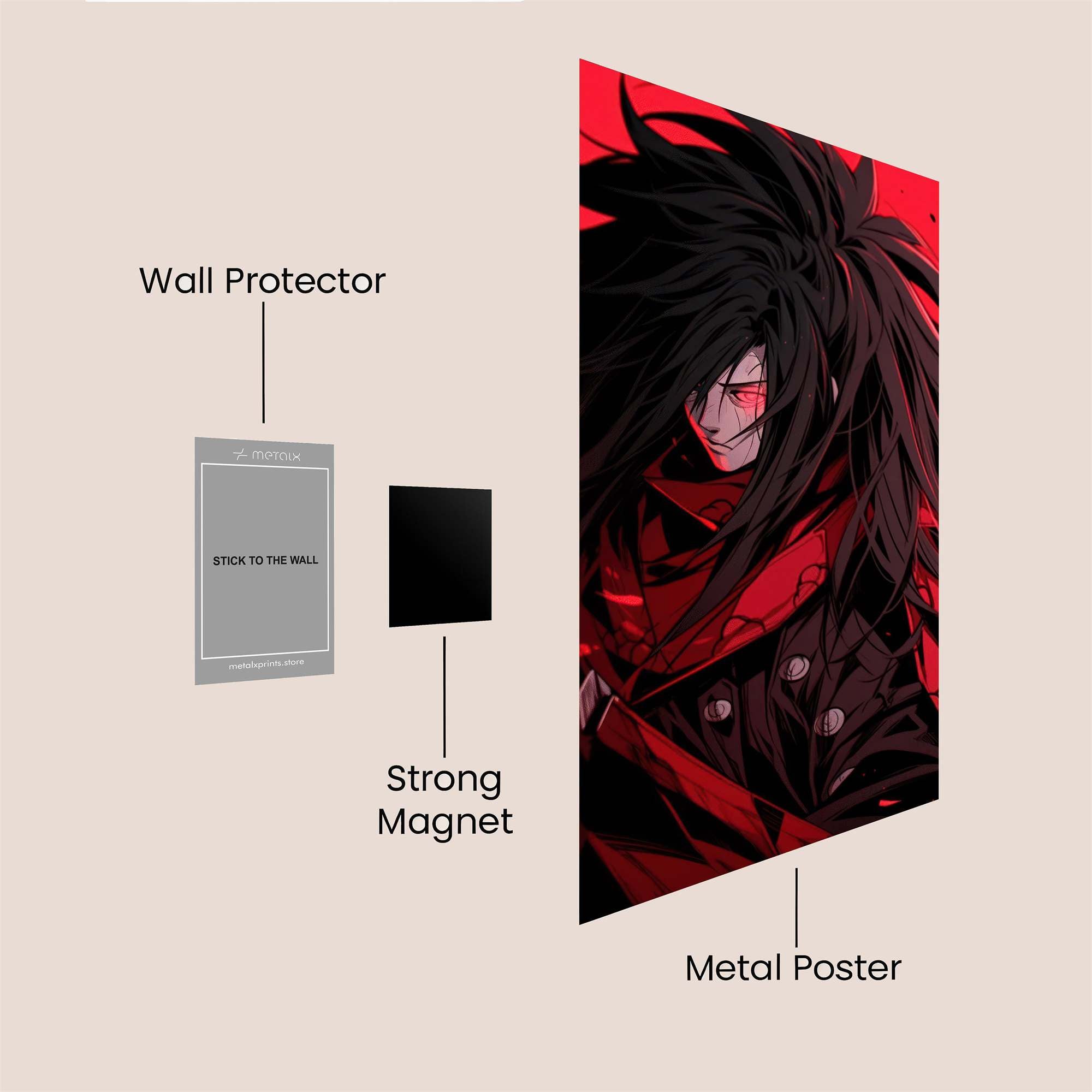 Madara Menace Safe Wall Magnetic / M