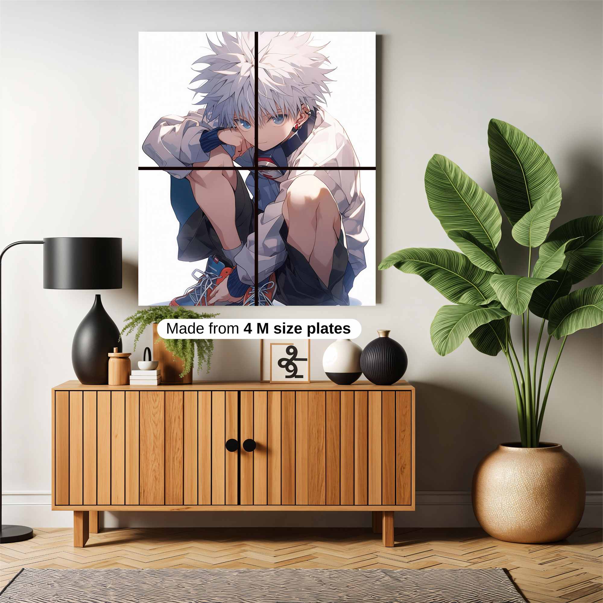 Killua Melancholy Safe Wall Magnetic / M