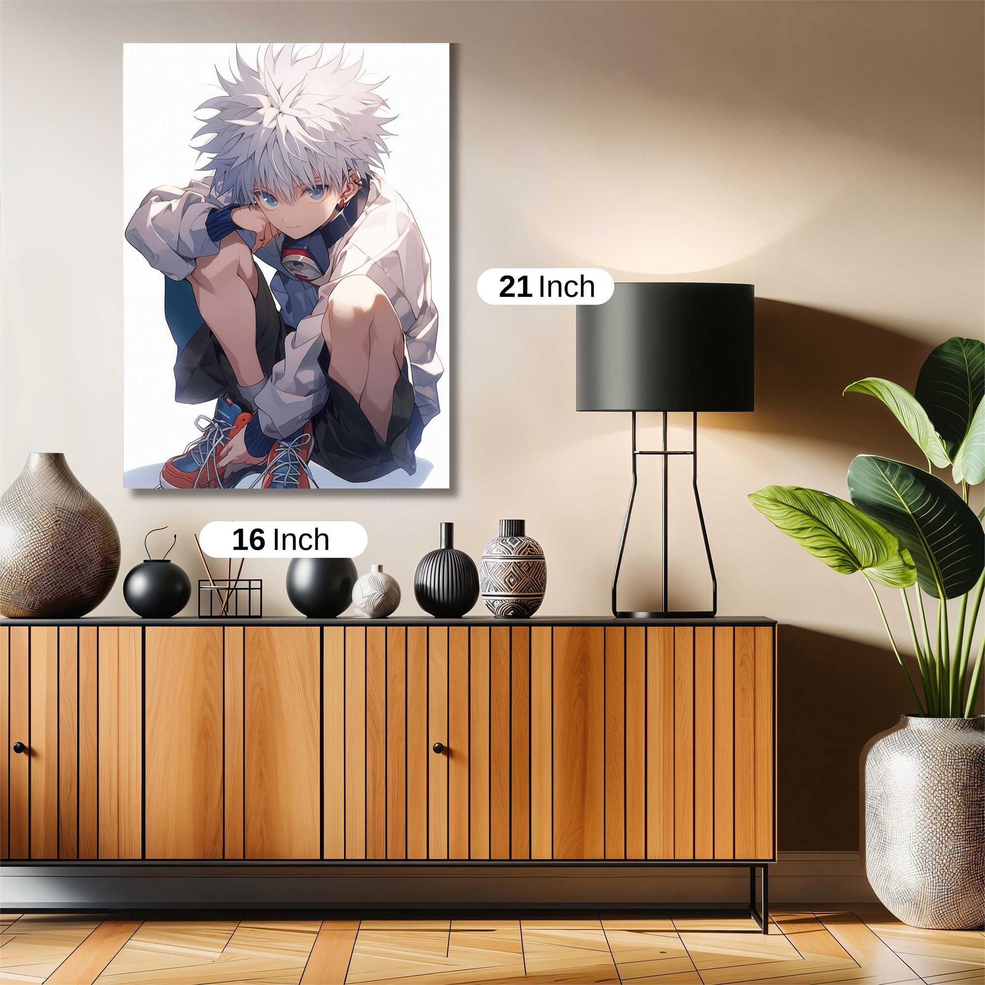 Killua Melancholy Safe Wall Magnetic / M