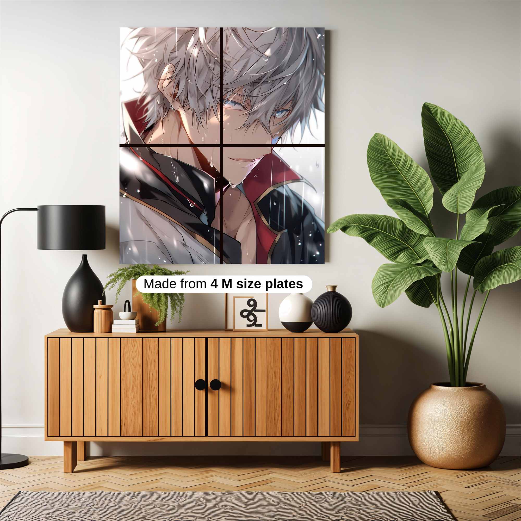 Silver Serenity Safe Wall Magnetic / M