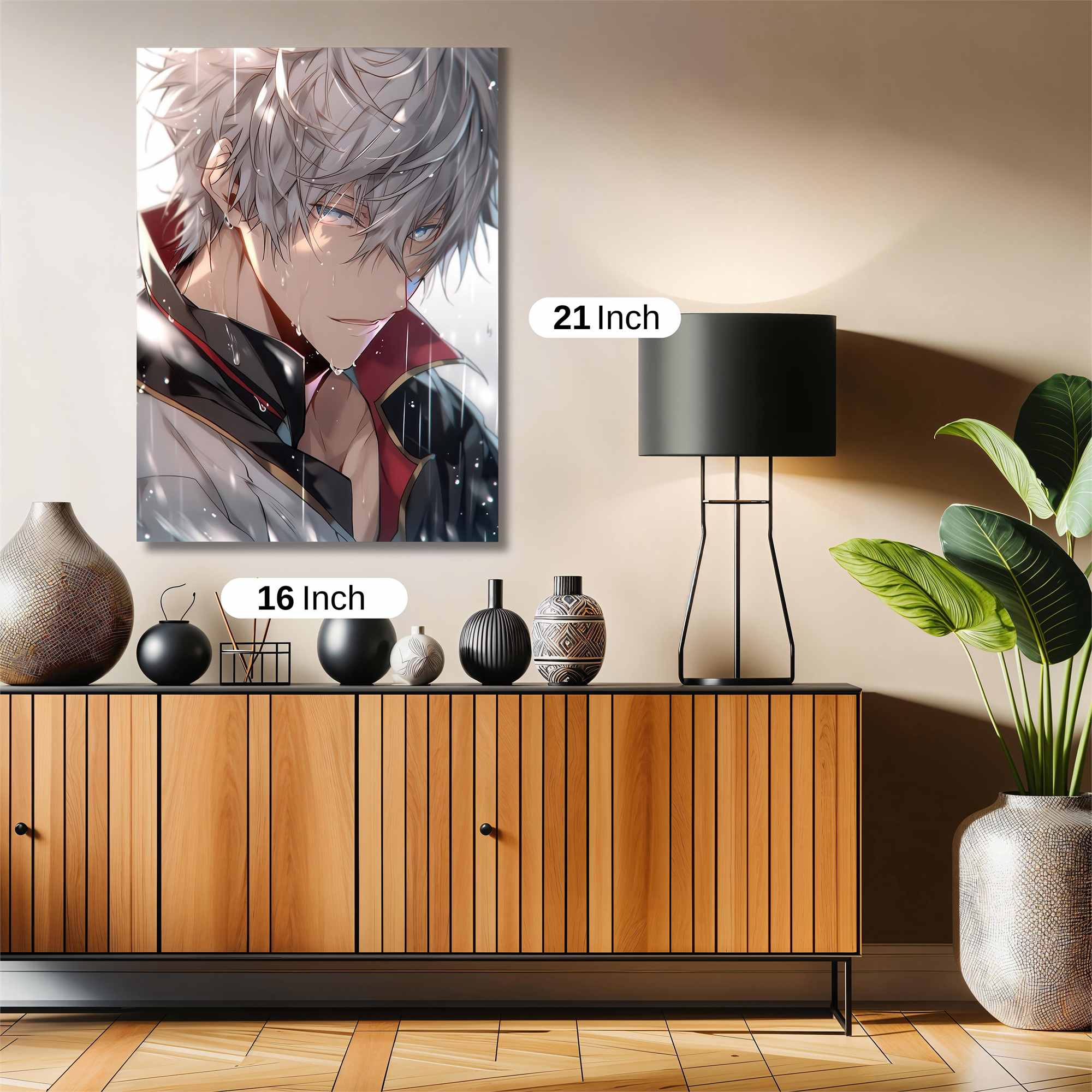 Silver Serenity Safe Wall Magnetic / M