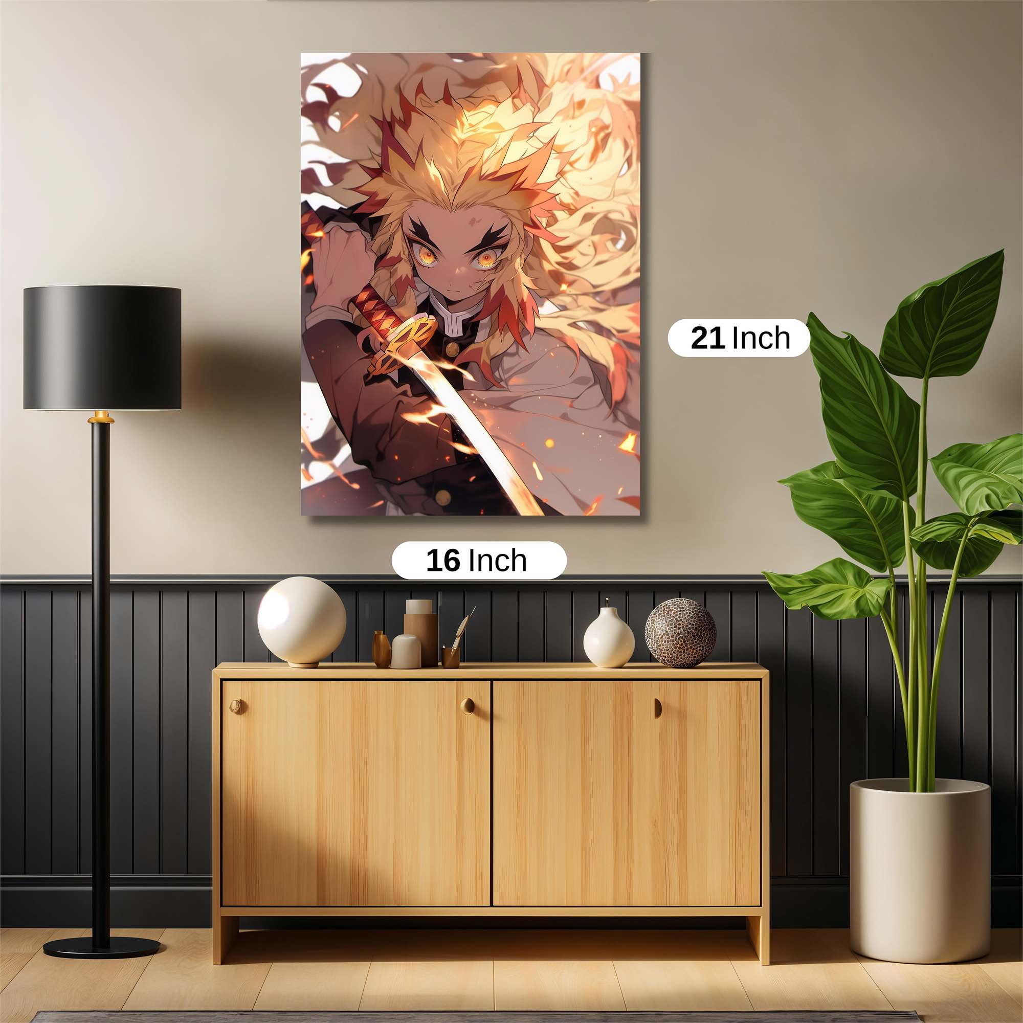 Kyojuro Fierce Safe Wall Magnetic / M