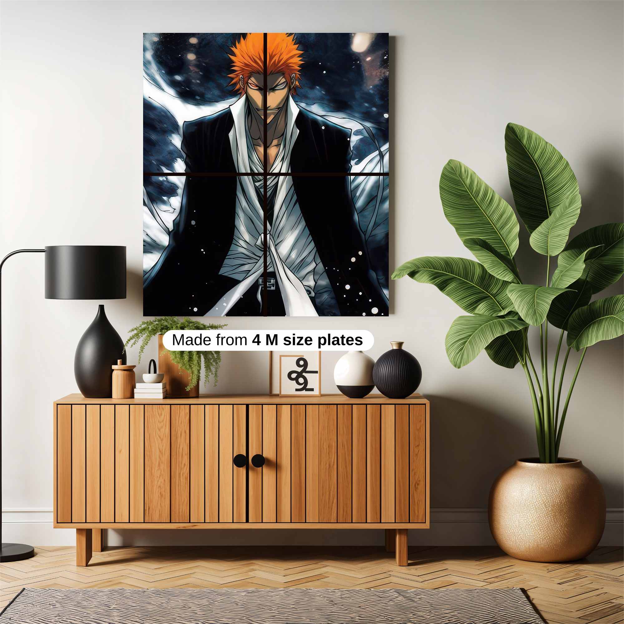 Naruto Vibrant Safe Wall Magnetic / M