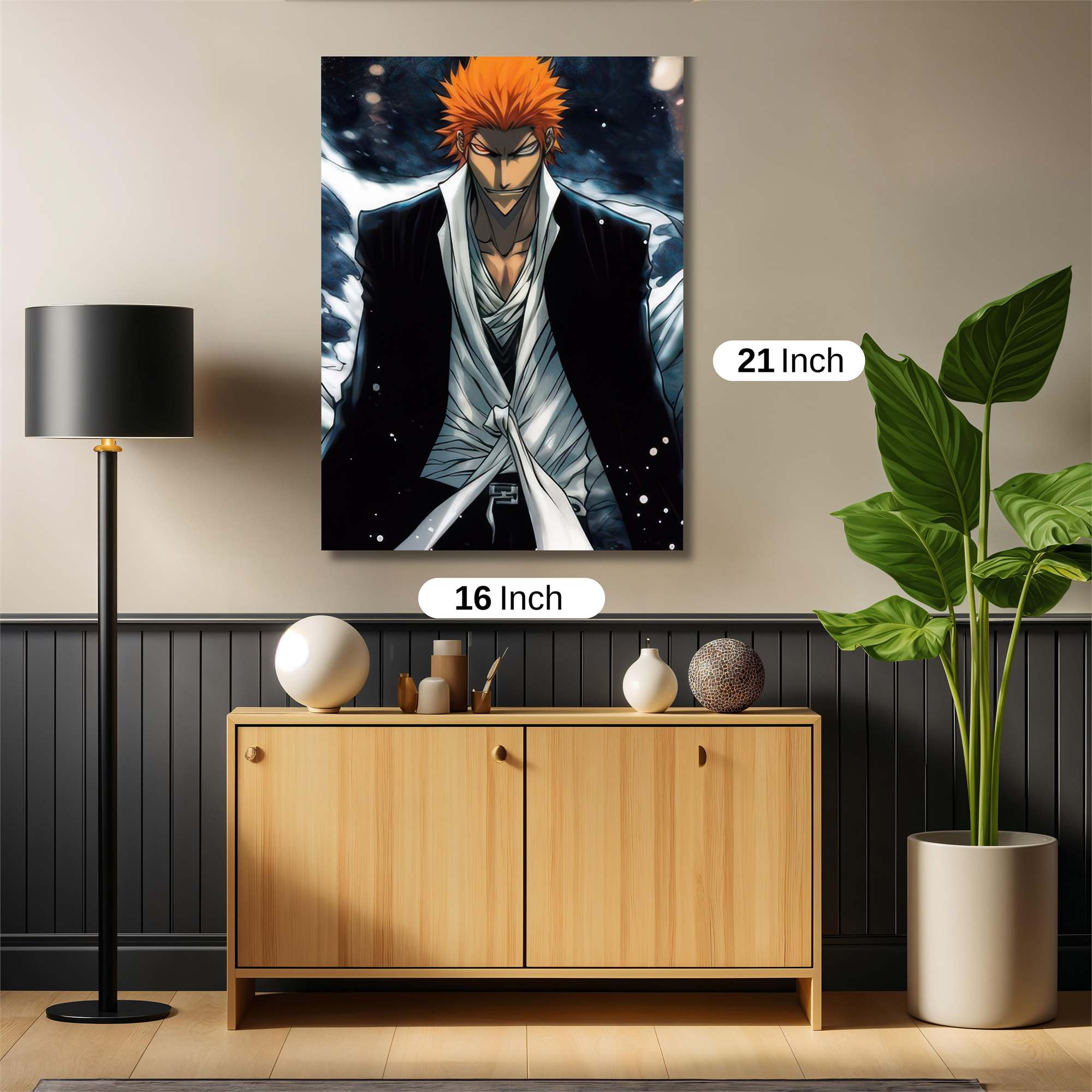 Naruto Vibrant Safe Wall Magnetic / M