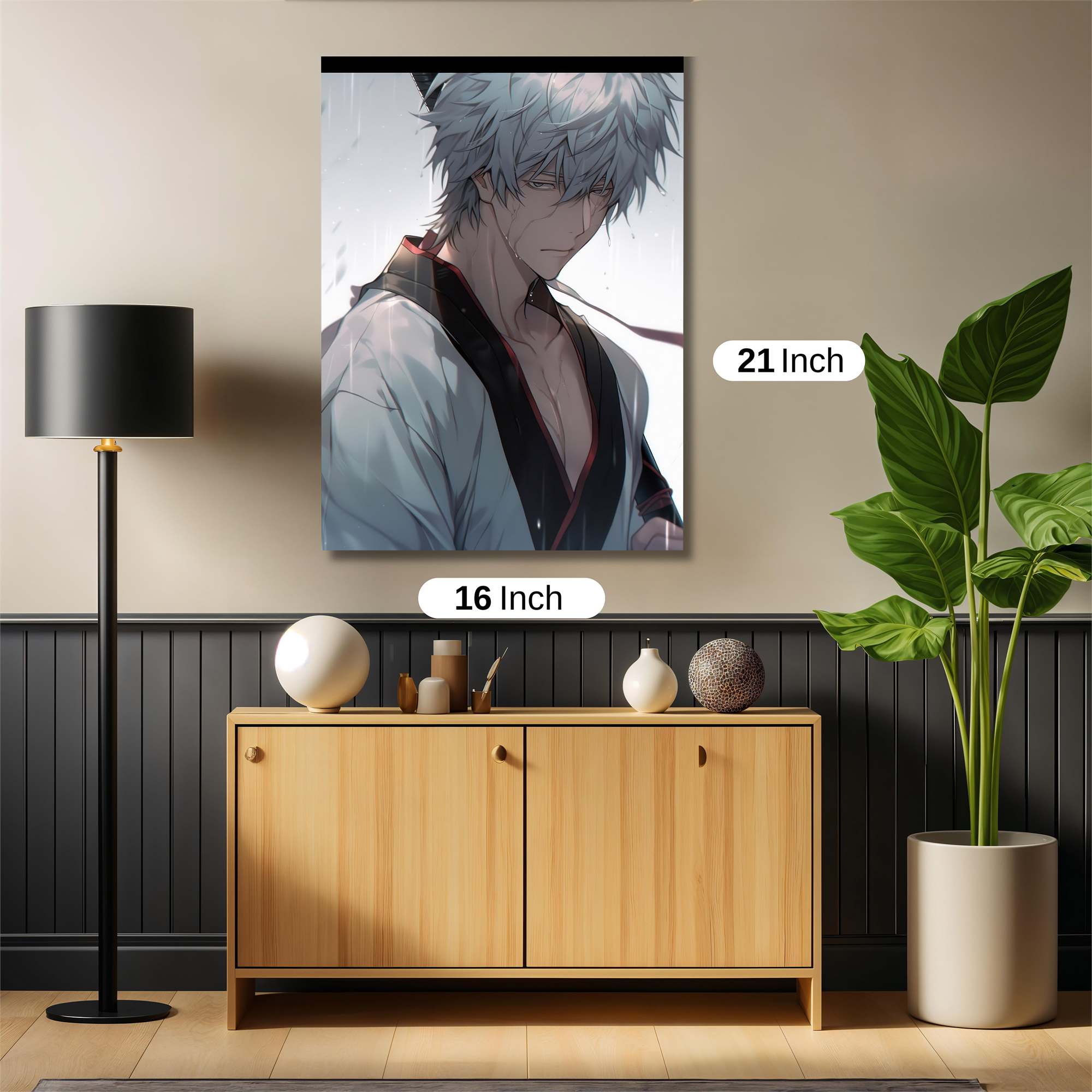 Gintoki Somber Safe Wall Magnetic / M