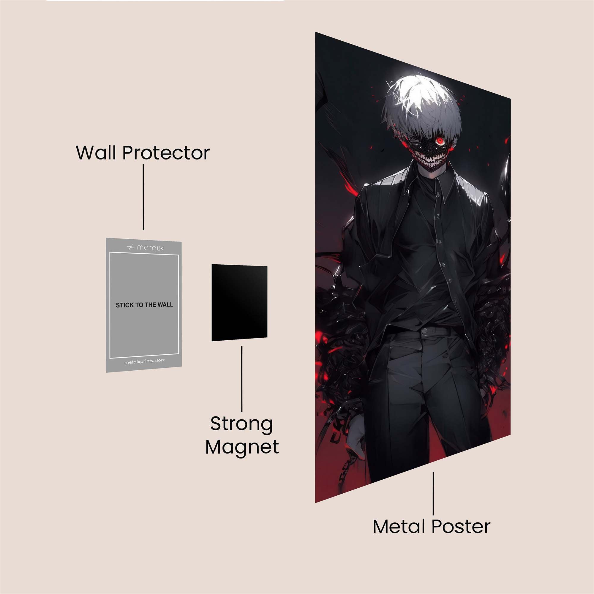 Kaneki Chaotic Safe Wall Magnetic / M