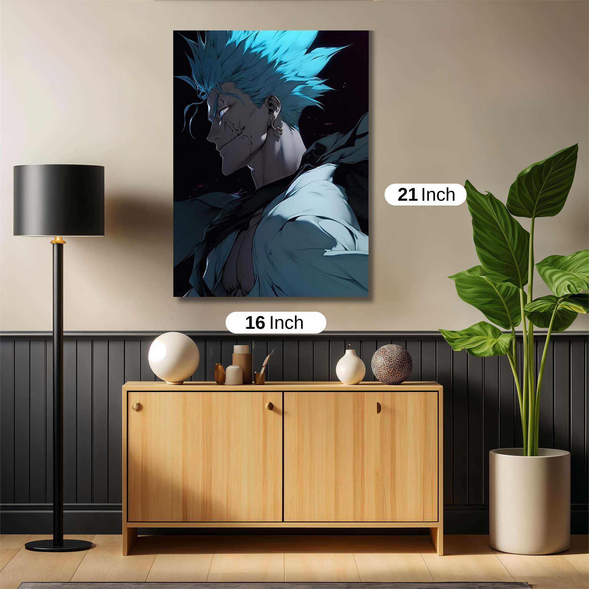 Genos Glowing Safe Wall Magnetic / M