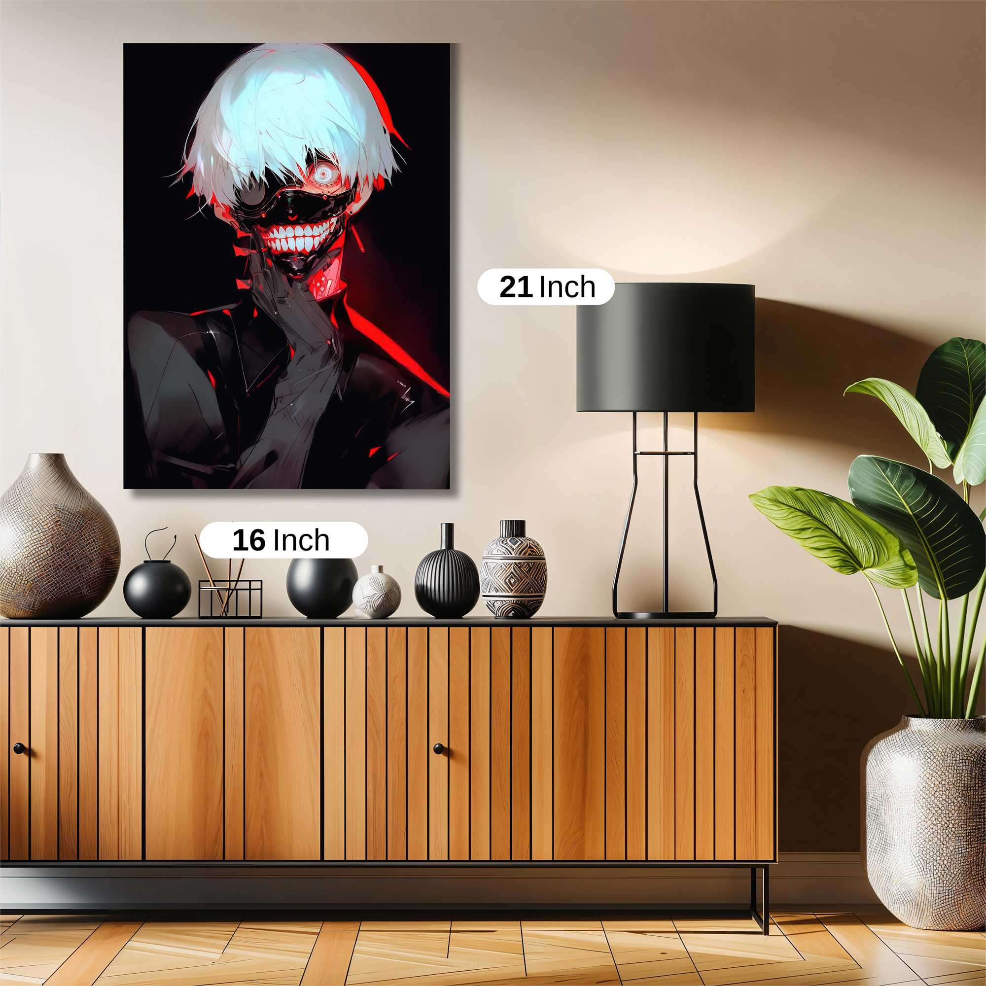 Kaneki Menace Safe Wall Magnetic / M