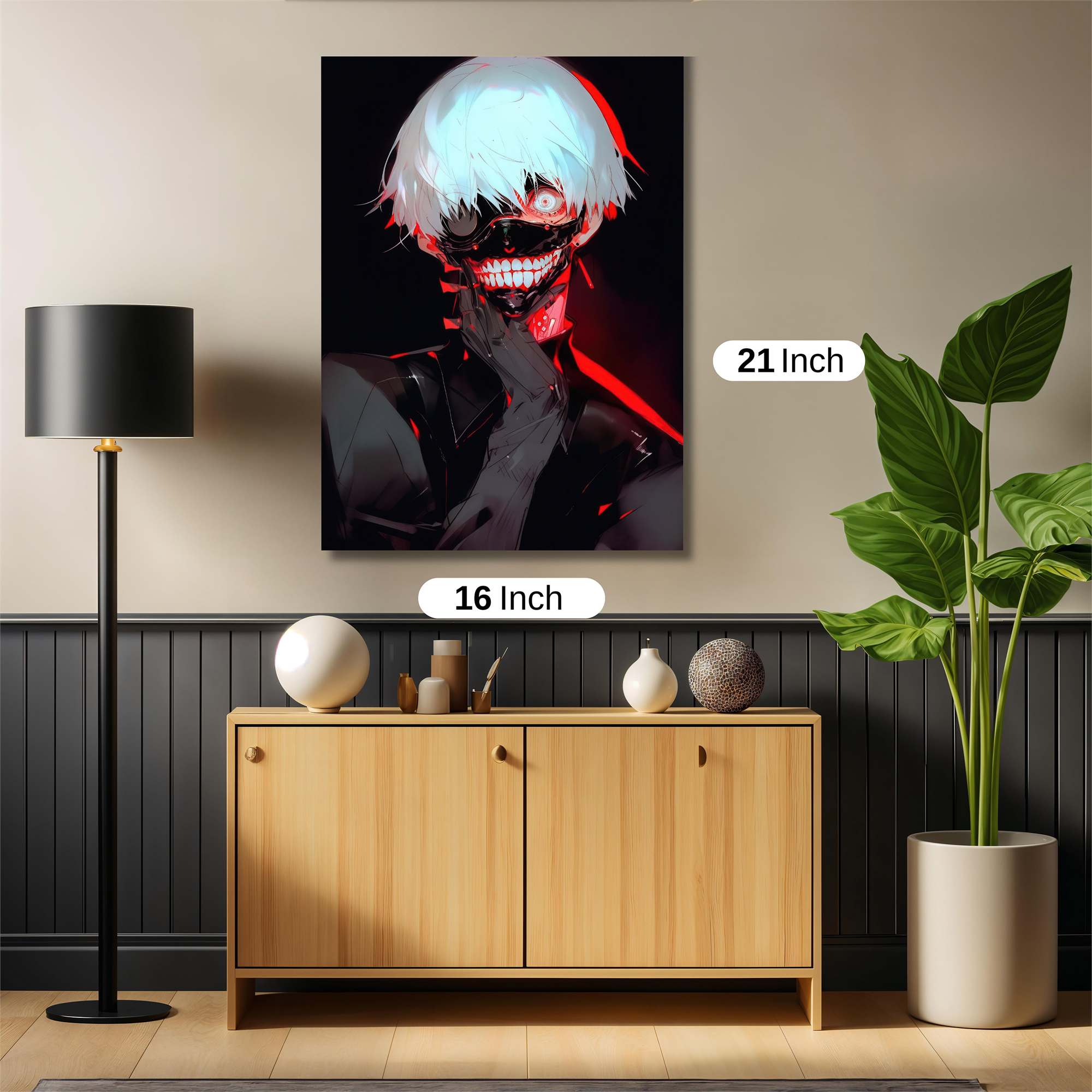 Kaneki Menace Safe Wall Magnetic / M