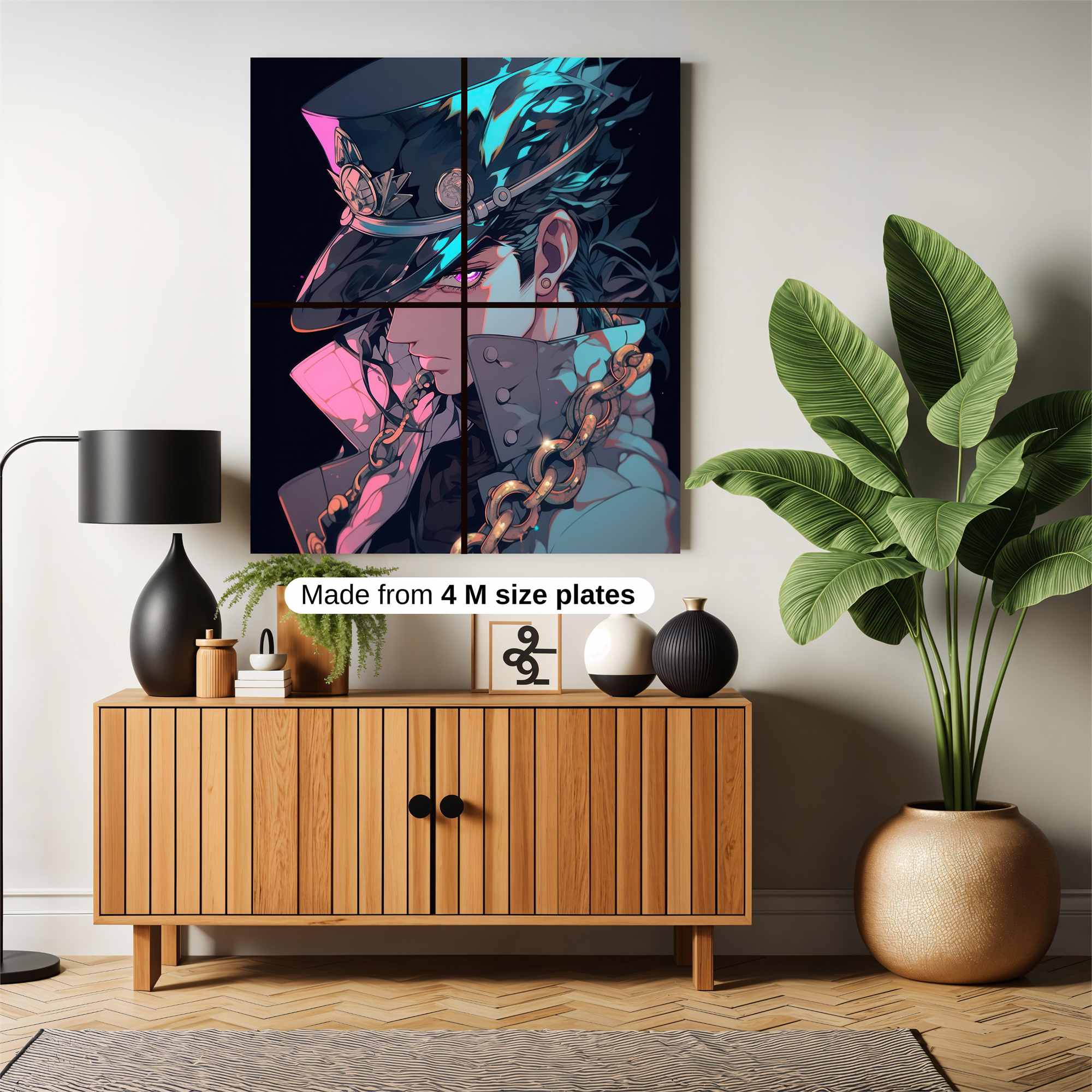 Jotaro Menacing Safe Wall Magnetic / M